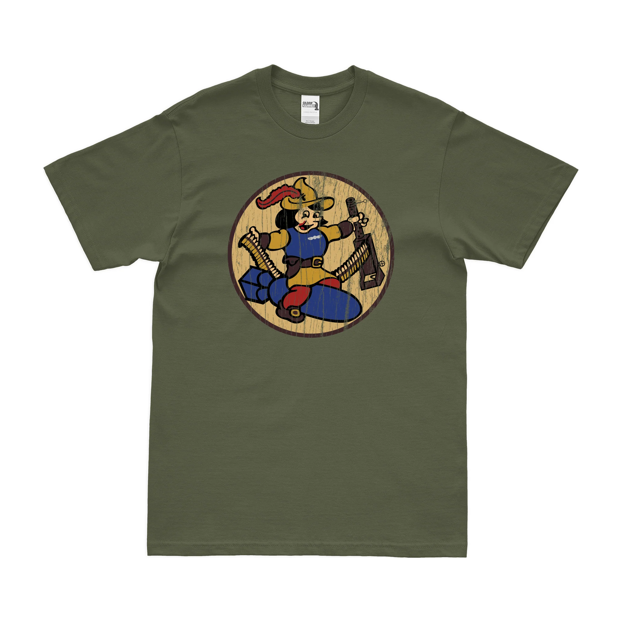 713th Bombardment Squadron WW2 USAAF T-Shirt - Image 4