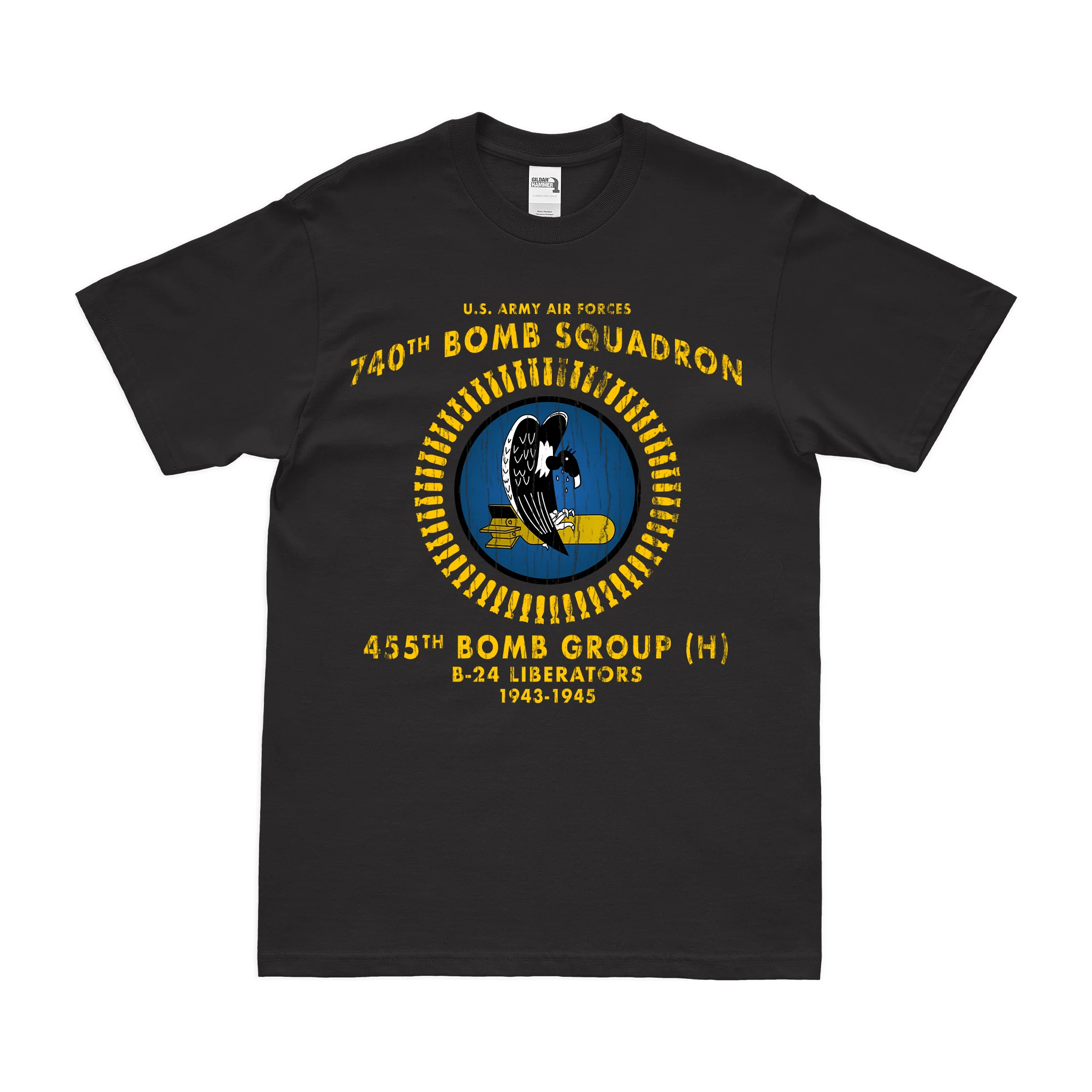740th Bombardment Squadron WW2 Legacy T-Shirt - Image 3
