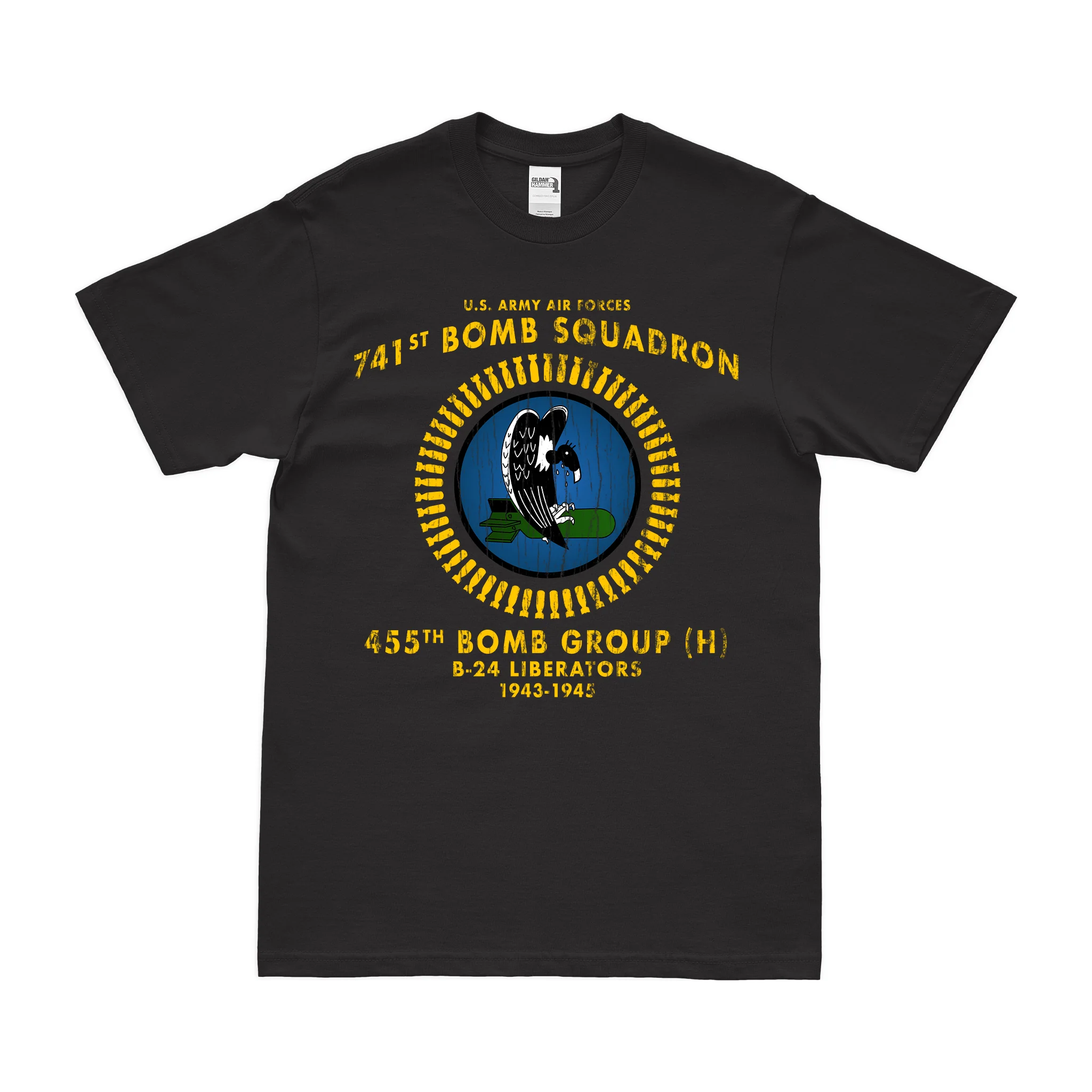 741st Bombardment Squadron WW2 Legacy T-Shirt - Image 3