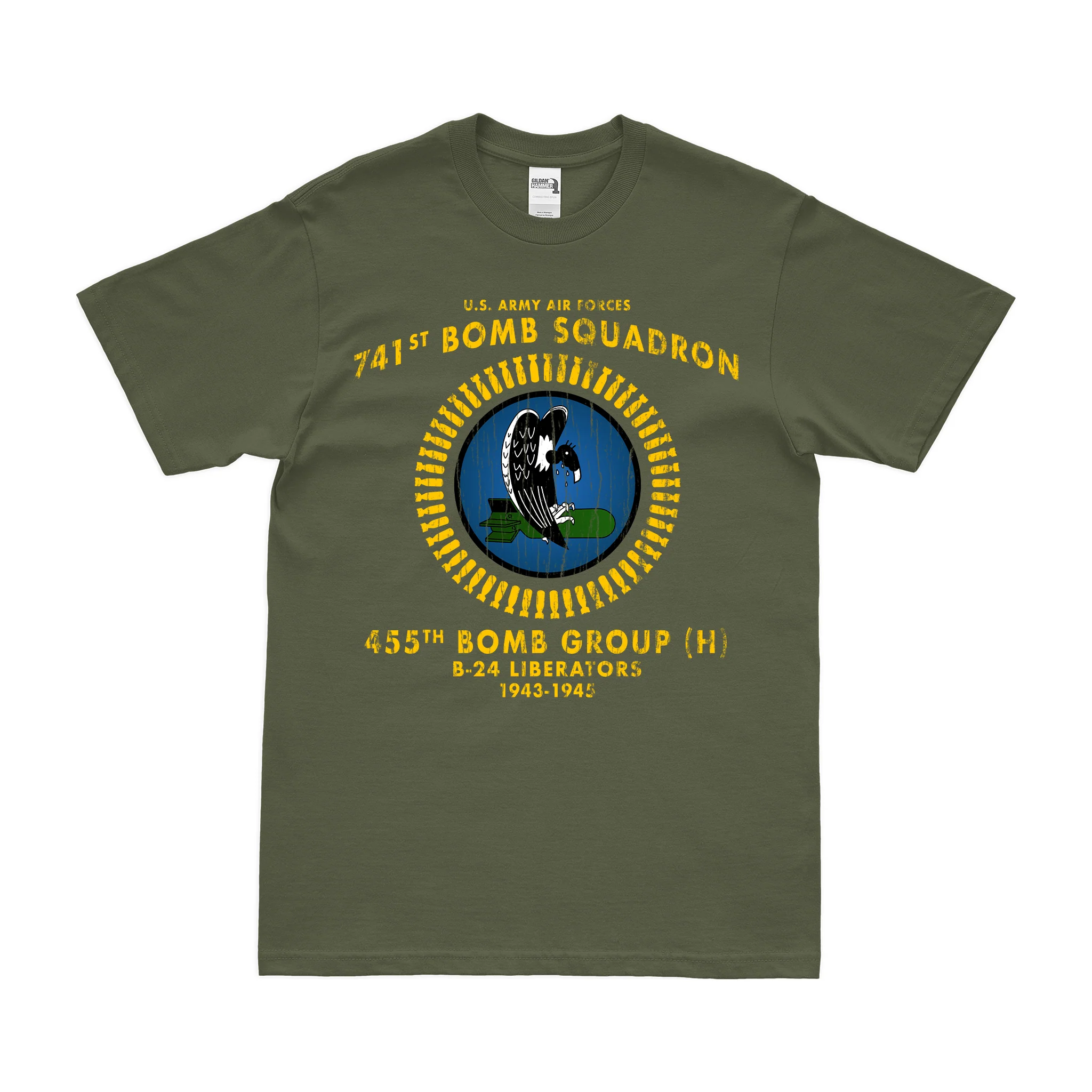 741st Bombardment Squadron WW2 Legacy T-Shirt - Image 4