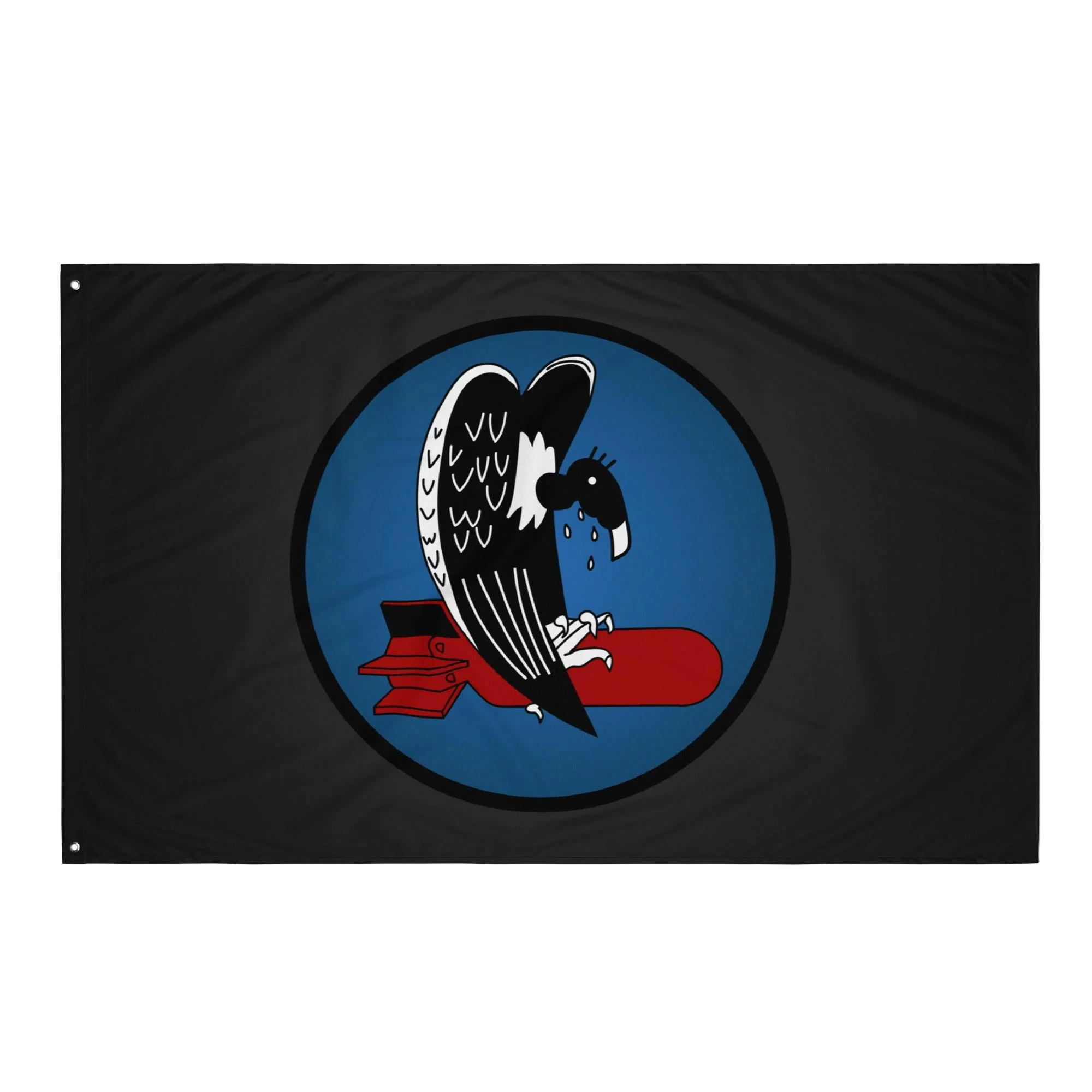 743rd Bomb Squadron WW2 Black Flag