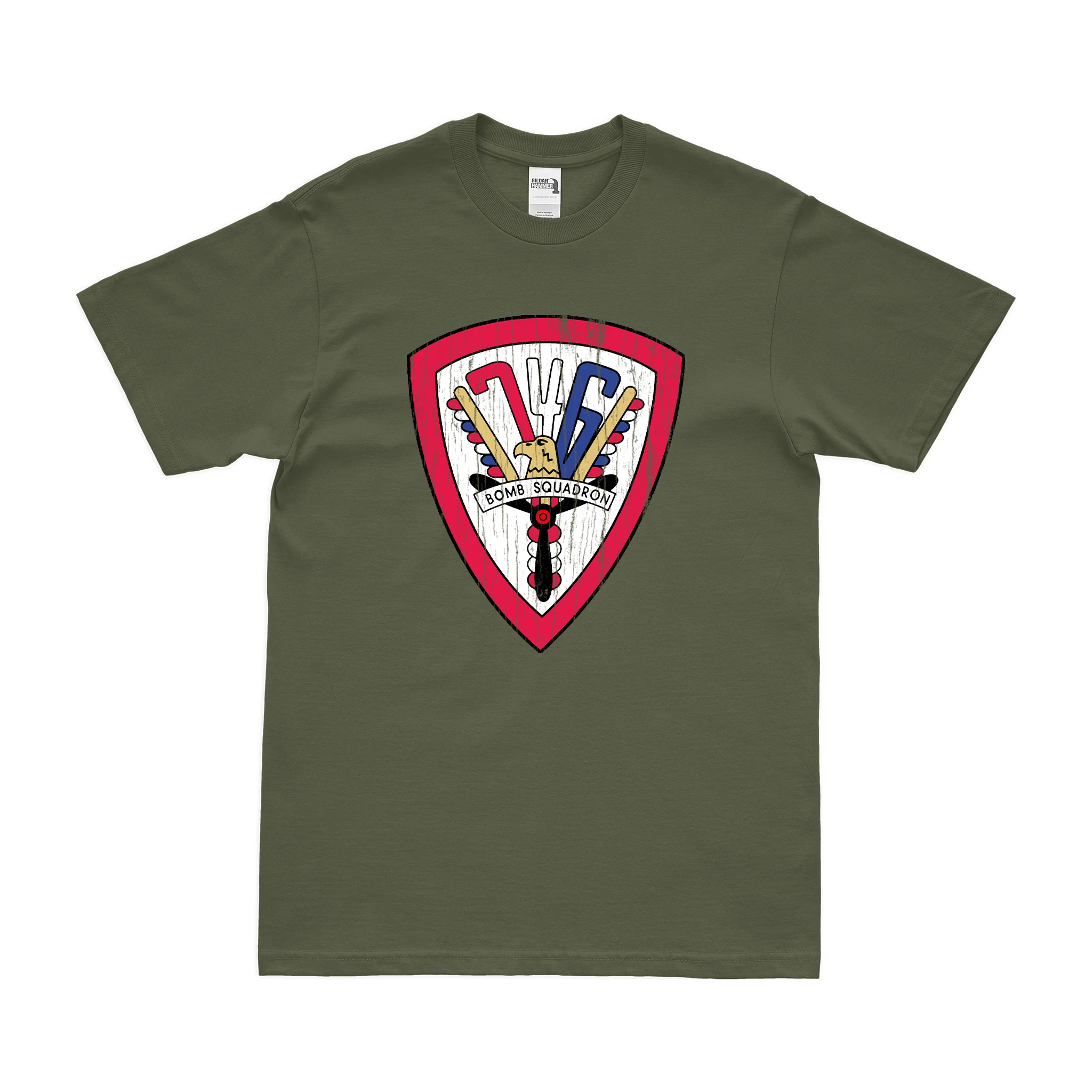 746th Bombardment Squadron USAAF WW2 T-Shirt - Image 4