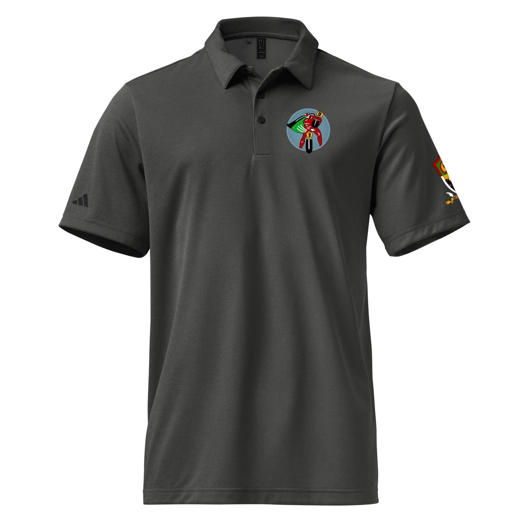 749th Bombardment Squadron Adidas® Unisex Space-Dyed Polo