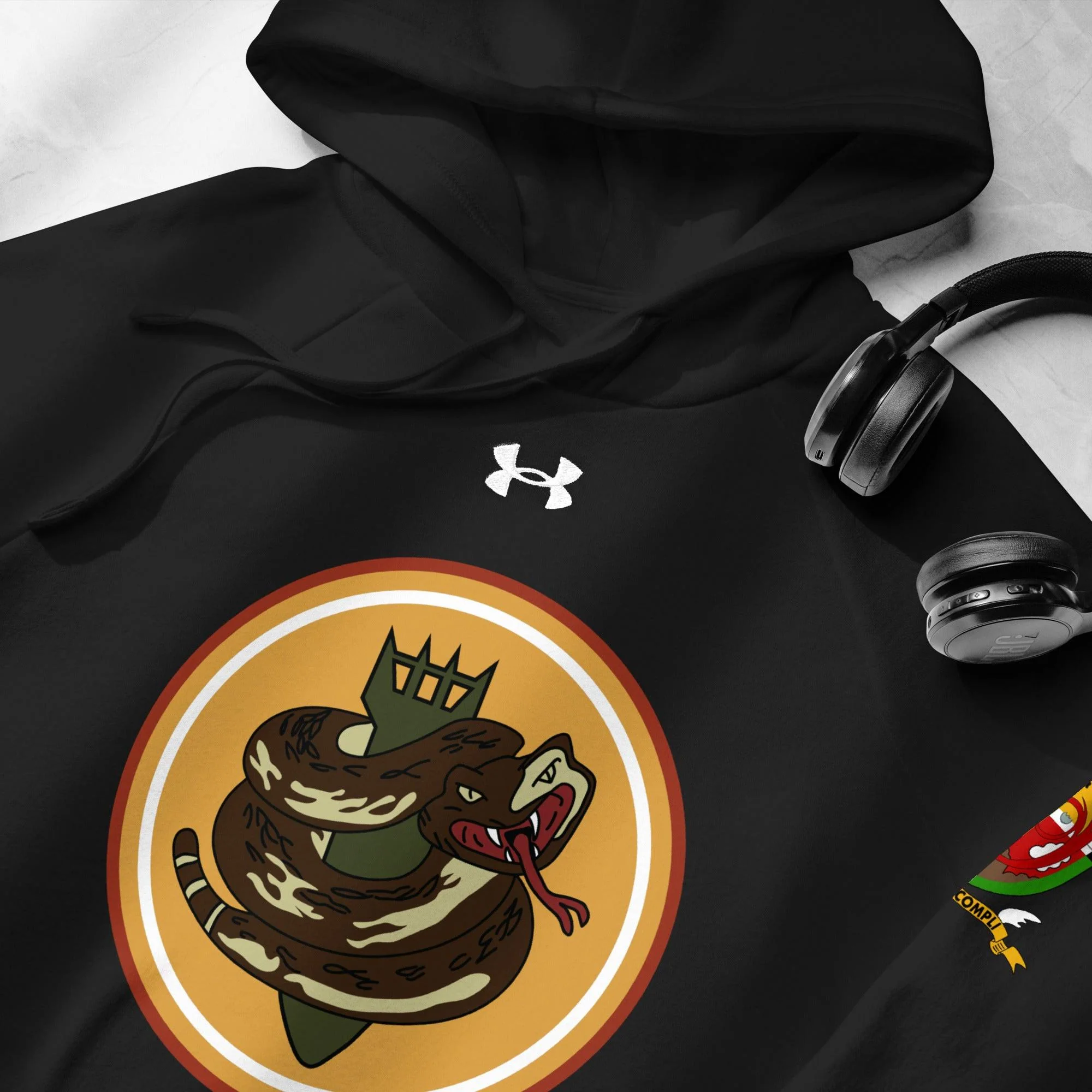 750th Bomb Squadron WW2 Under Armour® Unisex Hoodie - Image 6