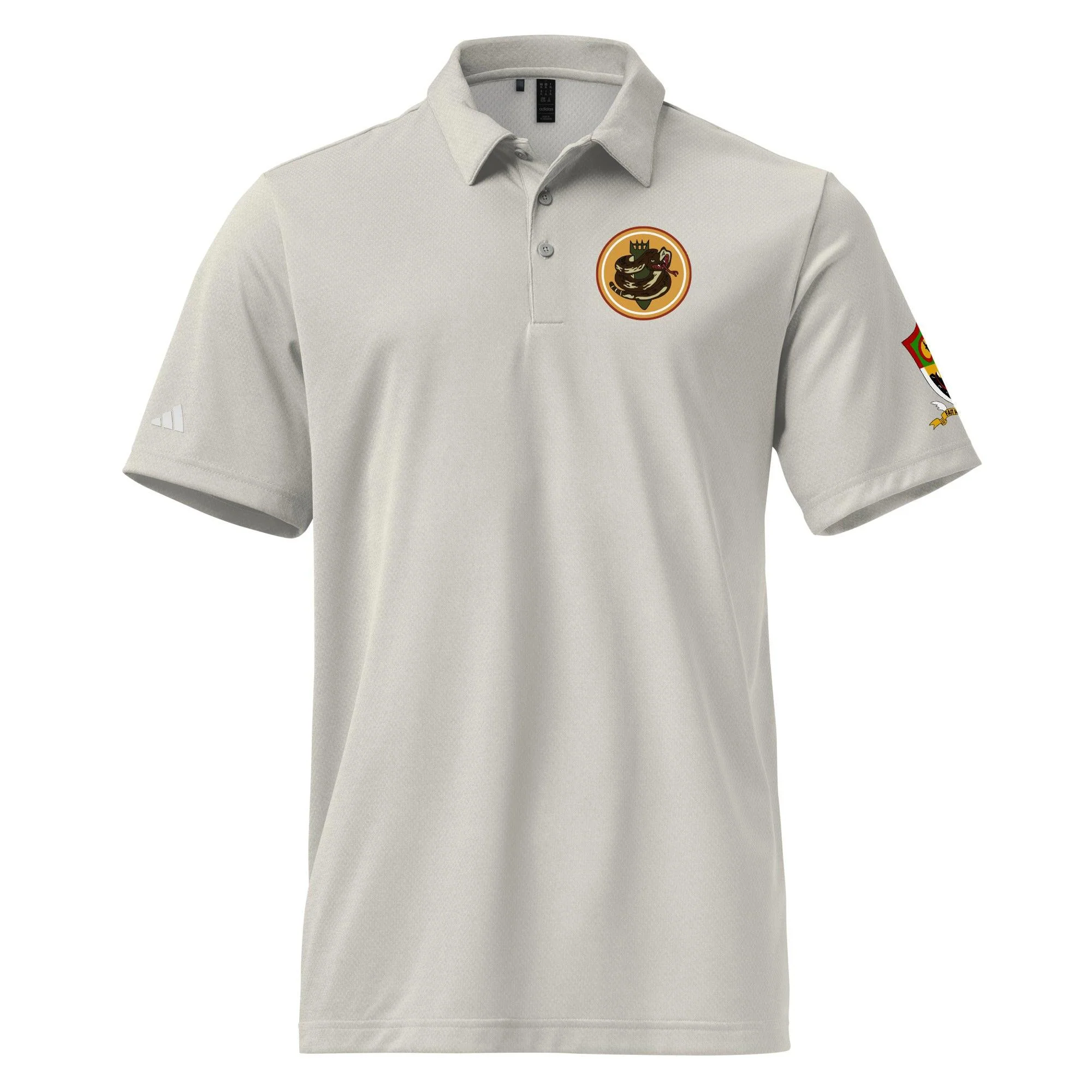 750th Bombardment Squadron Adidas® Unisex Space-Dyed Polo - Image 19