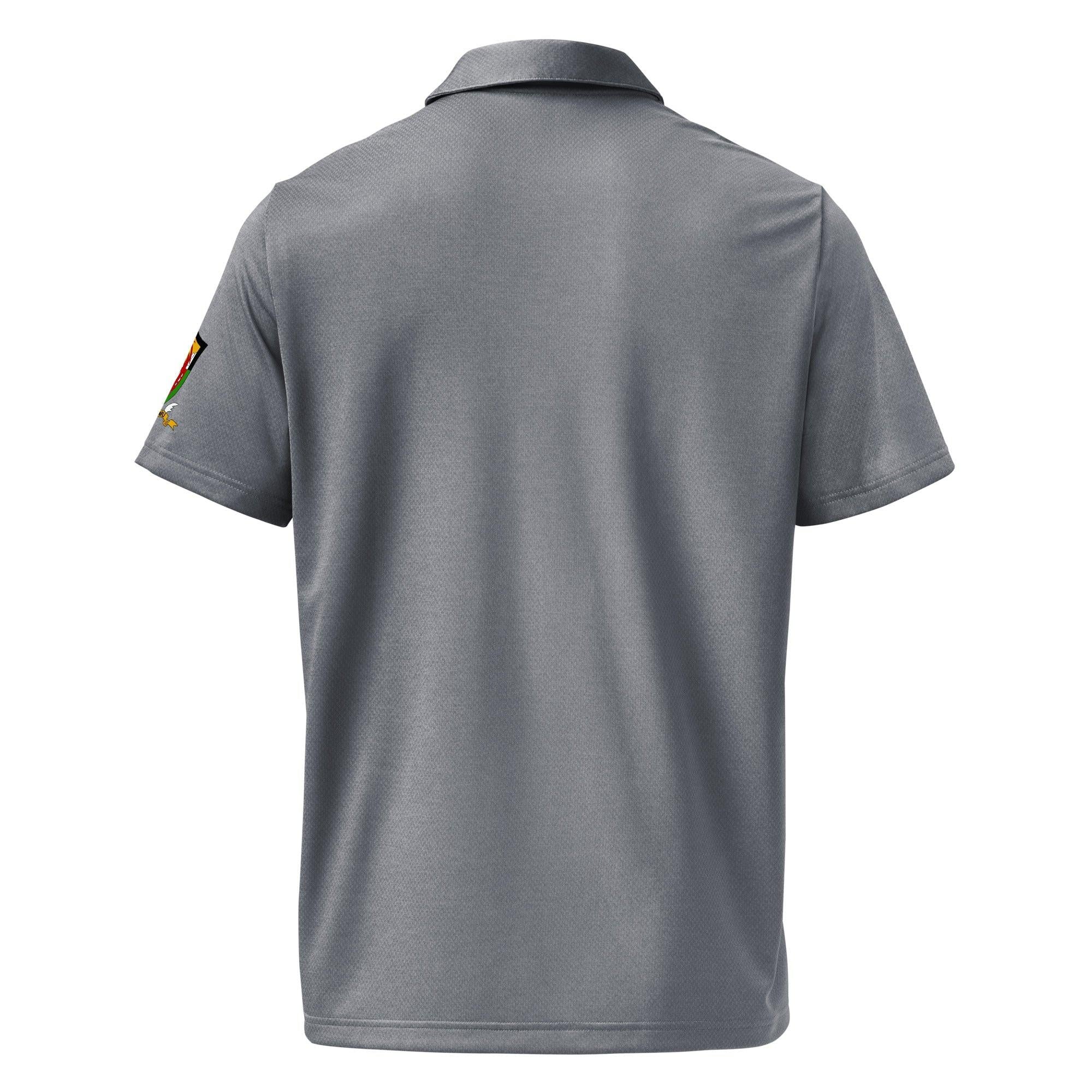 751st Bombardment Squadron Adidas® Unisex Space-Dyed Polo - Image 10