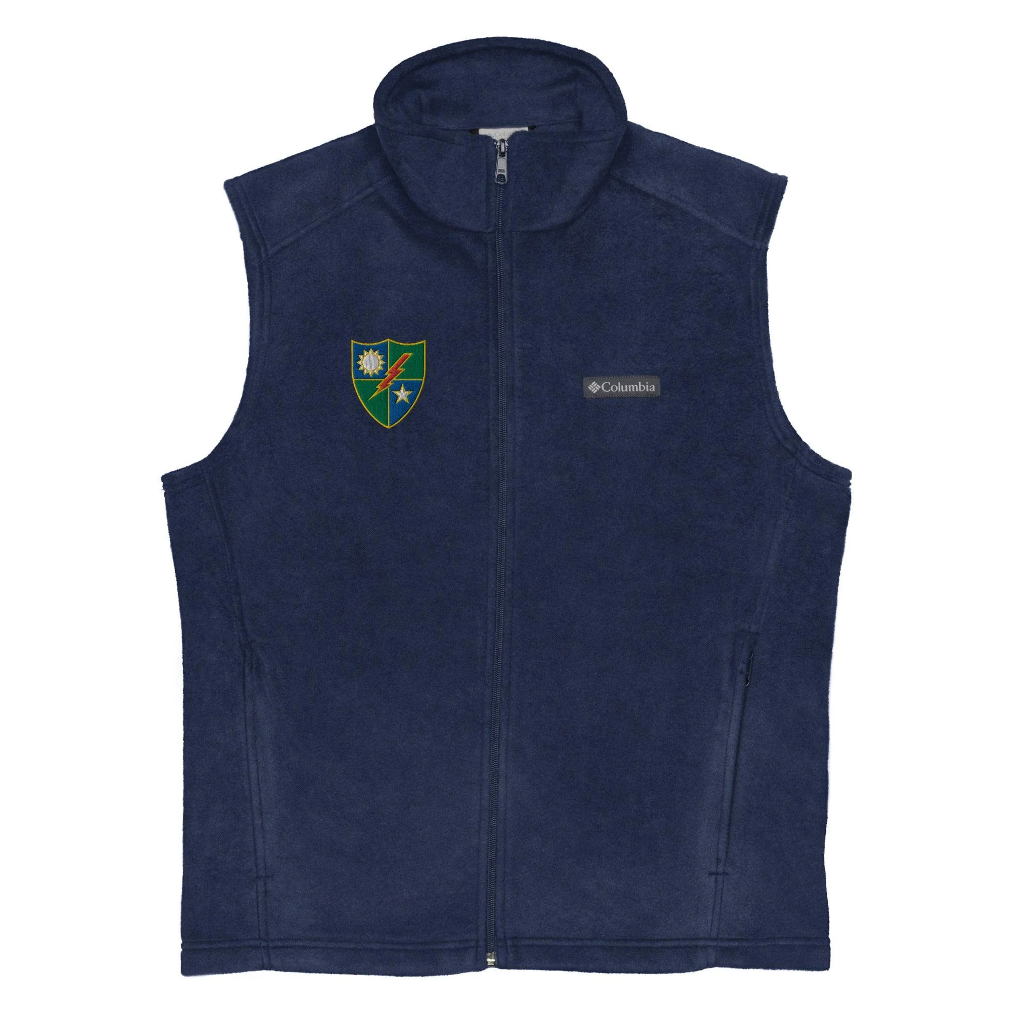 75th Ranger Regiment Embroidered Men’s Columbia® Fleece Vest - Image 3