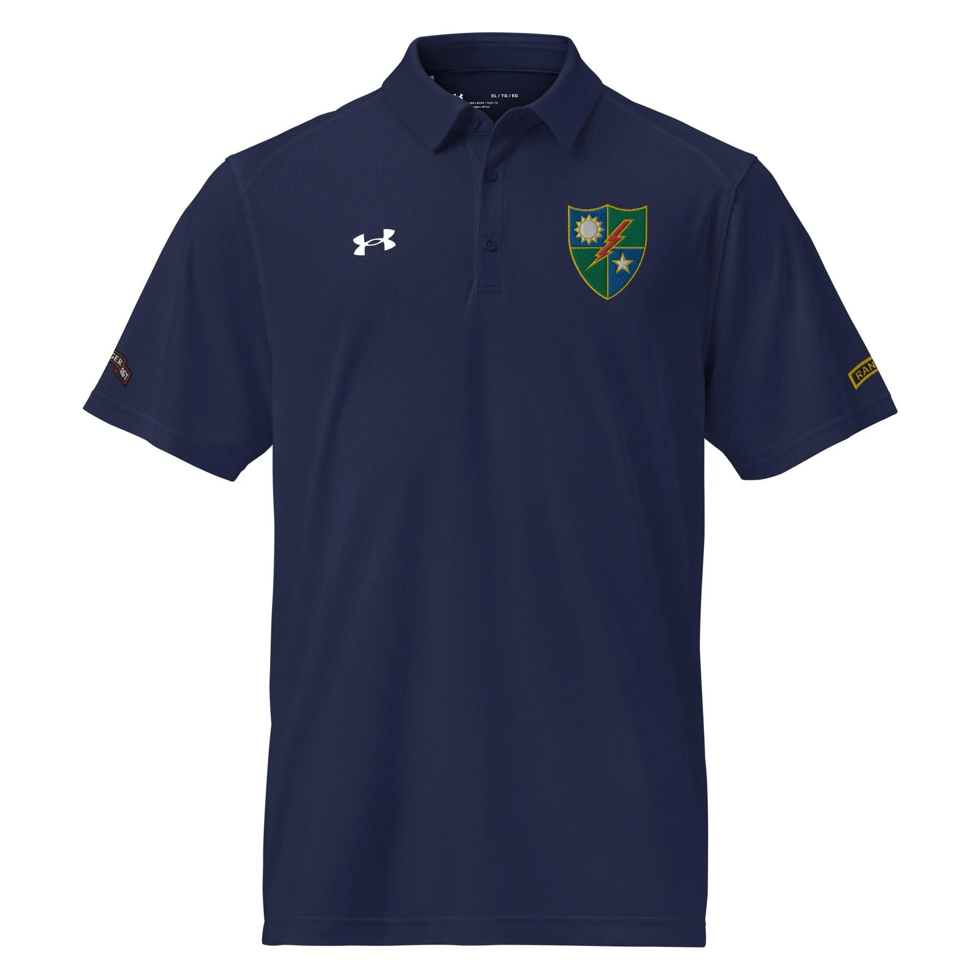 U.S. Army 75th Ranger Regiment Embroidered Under Armour® Men's Polo - Image 5