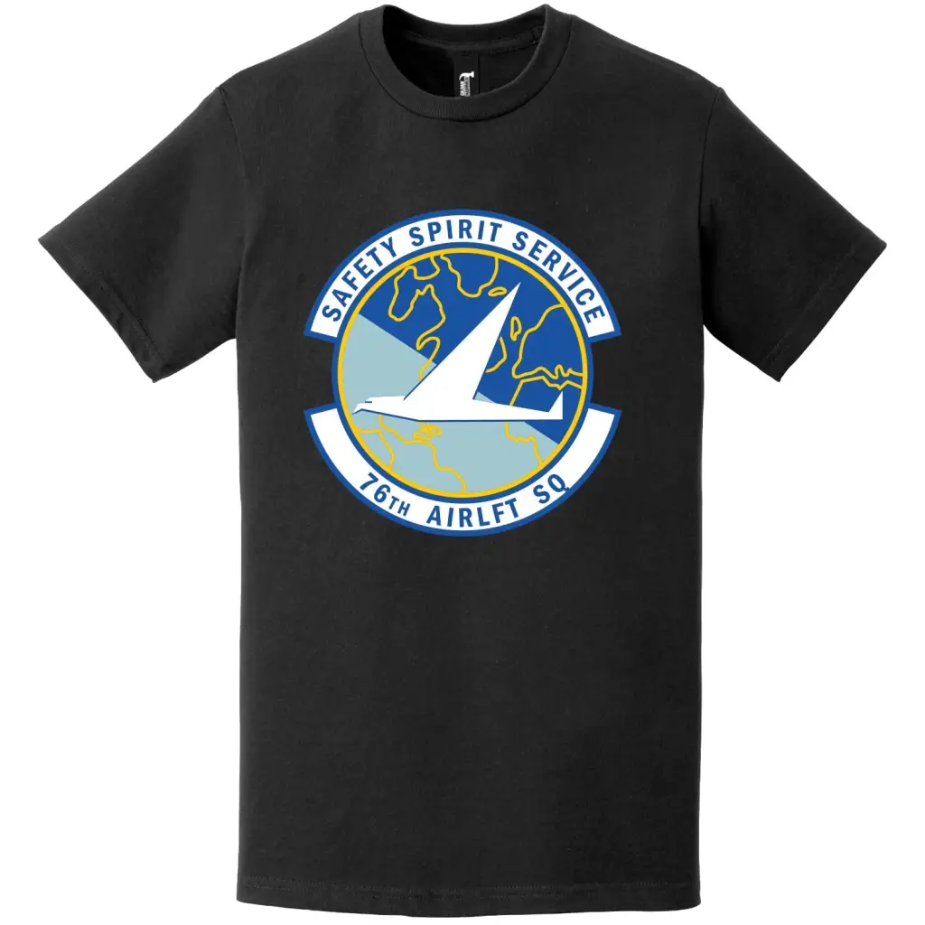 76th Airlift Squadron Logo Emblem T-Shirt