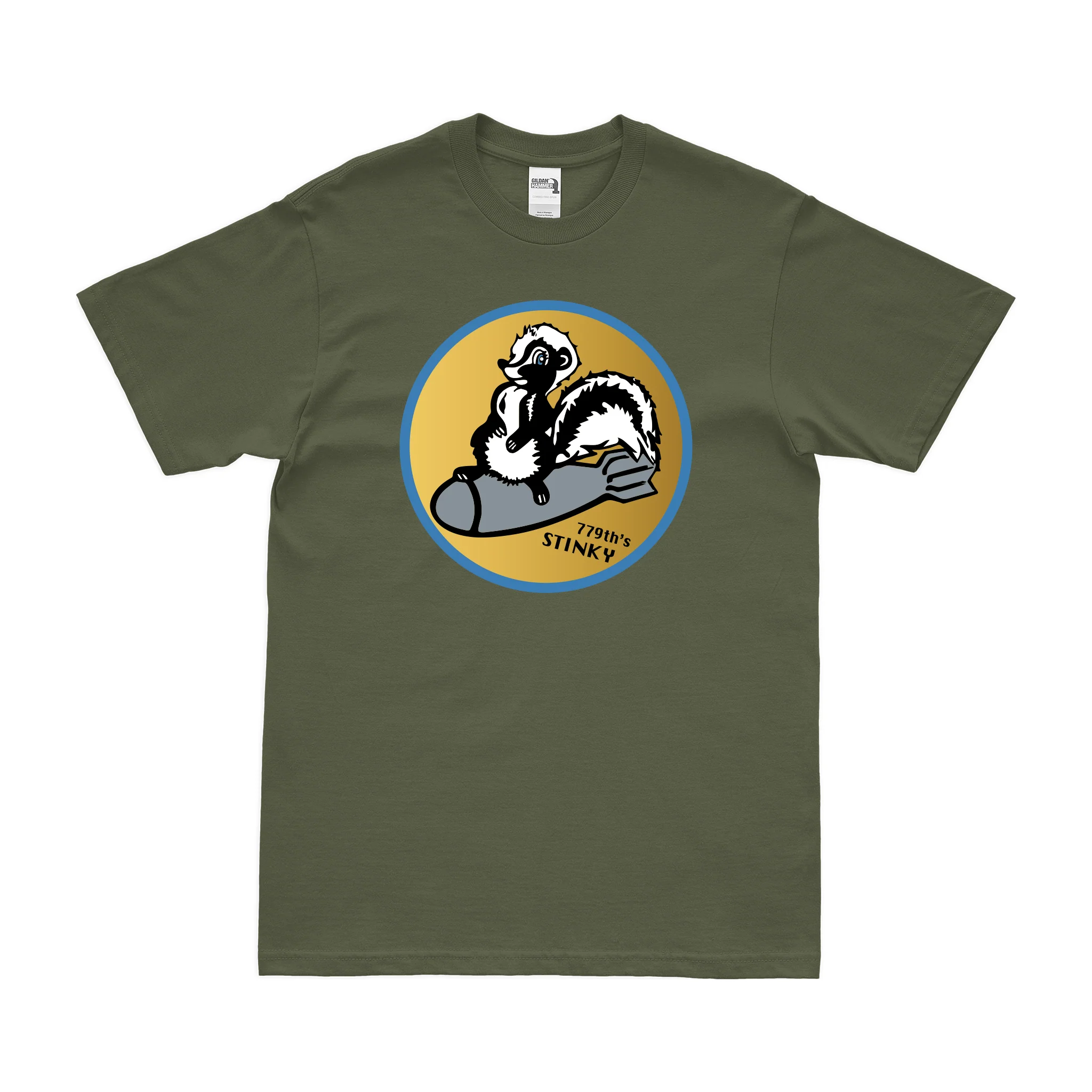 779th Bombardment Squadron WW2 USAAF T-Shirt - Image 2
