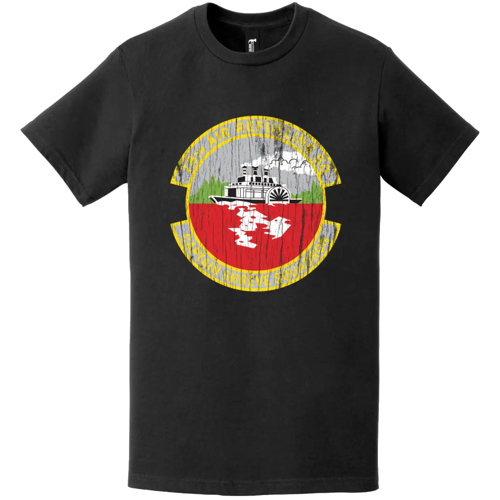 78th Air Refueling Squadron (55th ARS) Distressed Logo T-Shirt