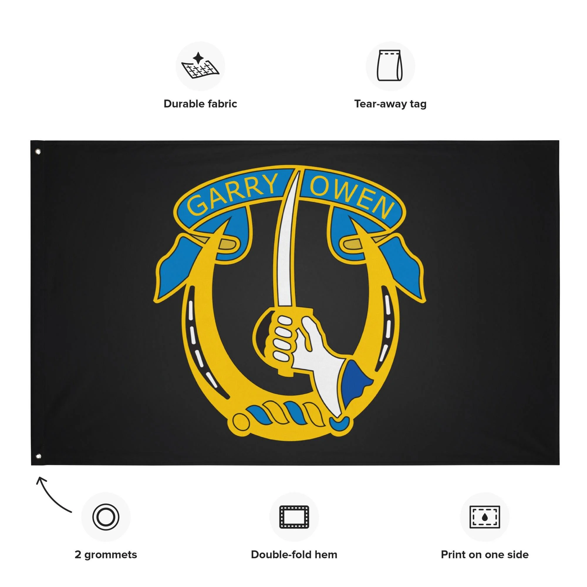 7th Cavalry Regiment Black Flag - Image 2