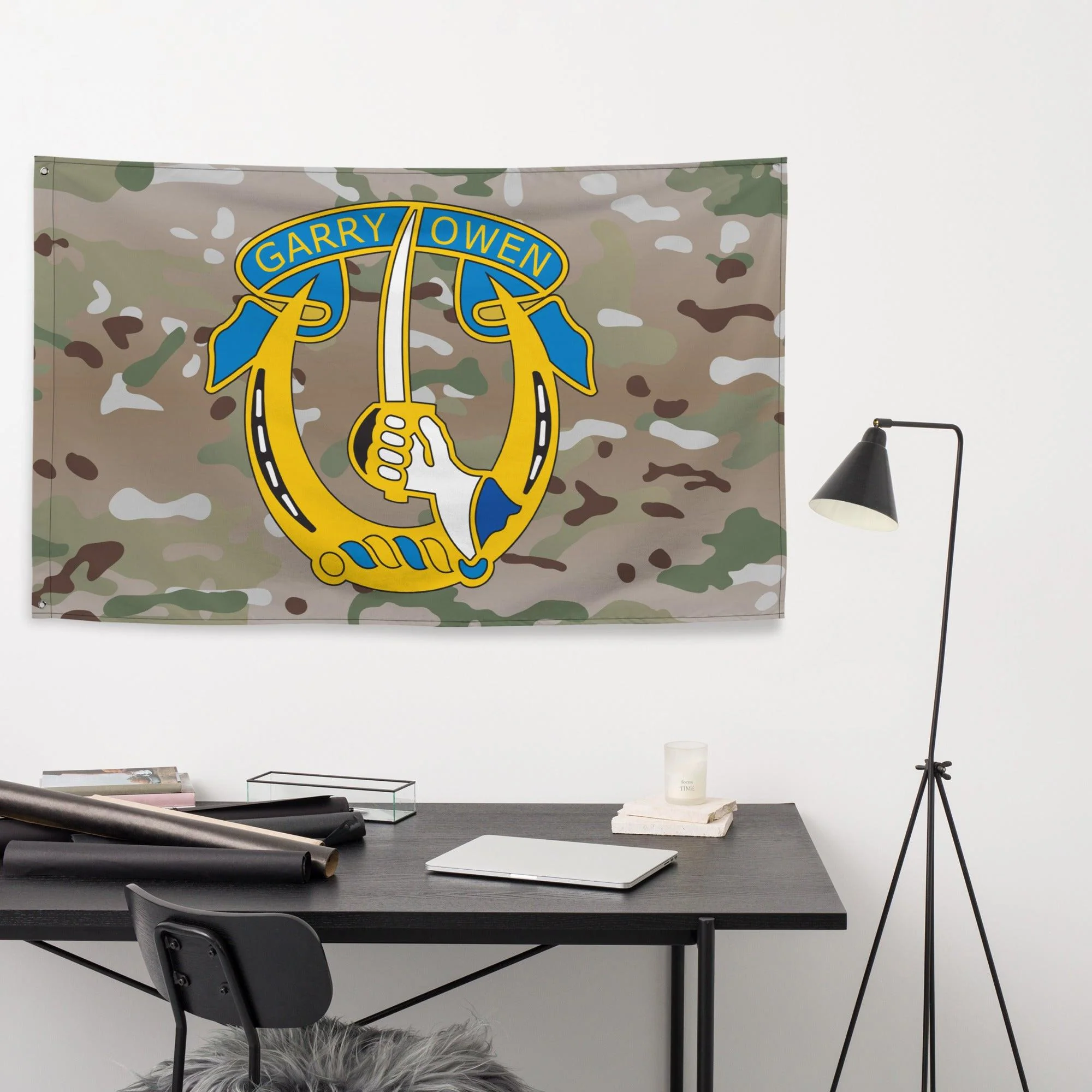 7th Cavalry Regiment Multicam Flag - Image 3