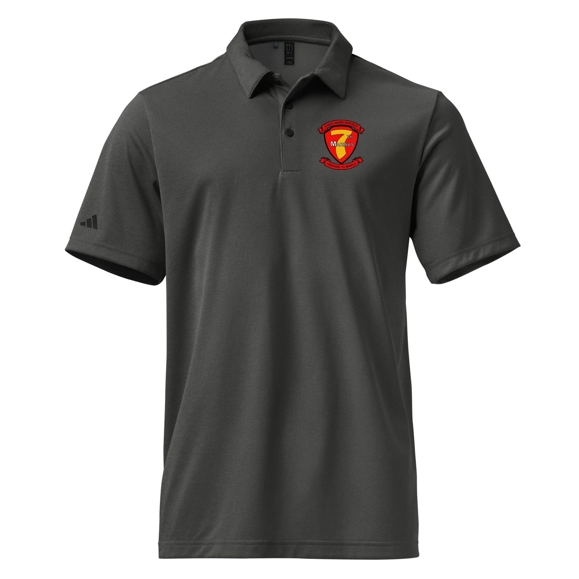 7th Marine Regiment Adidas® Space-Dyed Polo