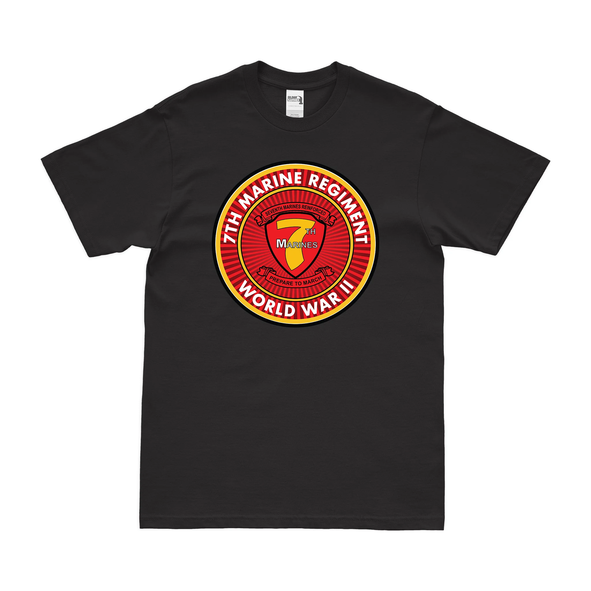 7th Marine Regiment WWII Legacy T-Shirt