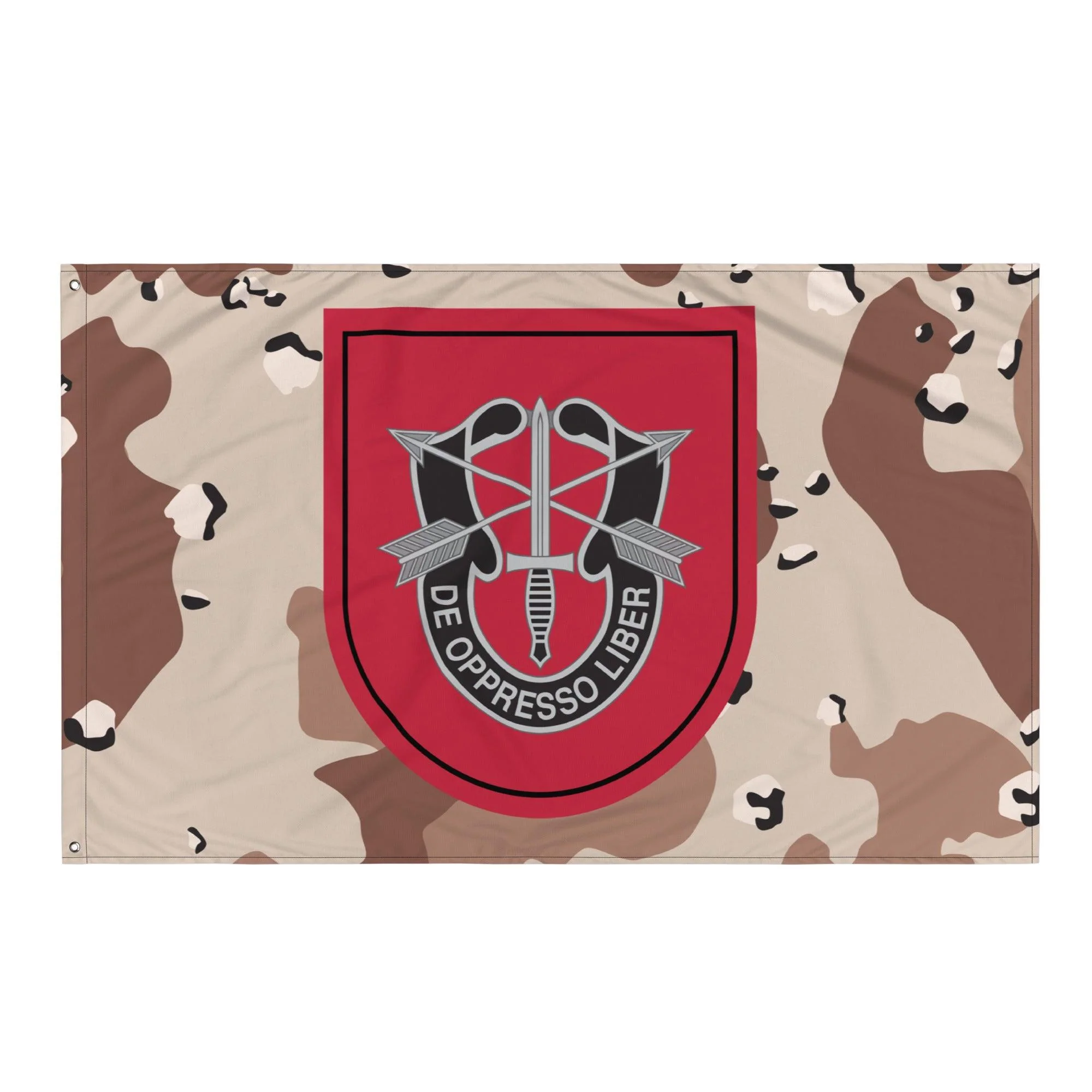 7th SFG (A) Chocolate Chip Camo Flag - Image 4
