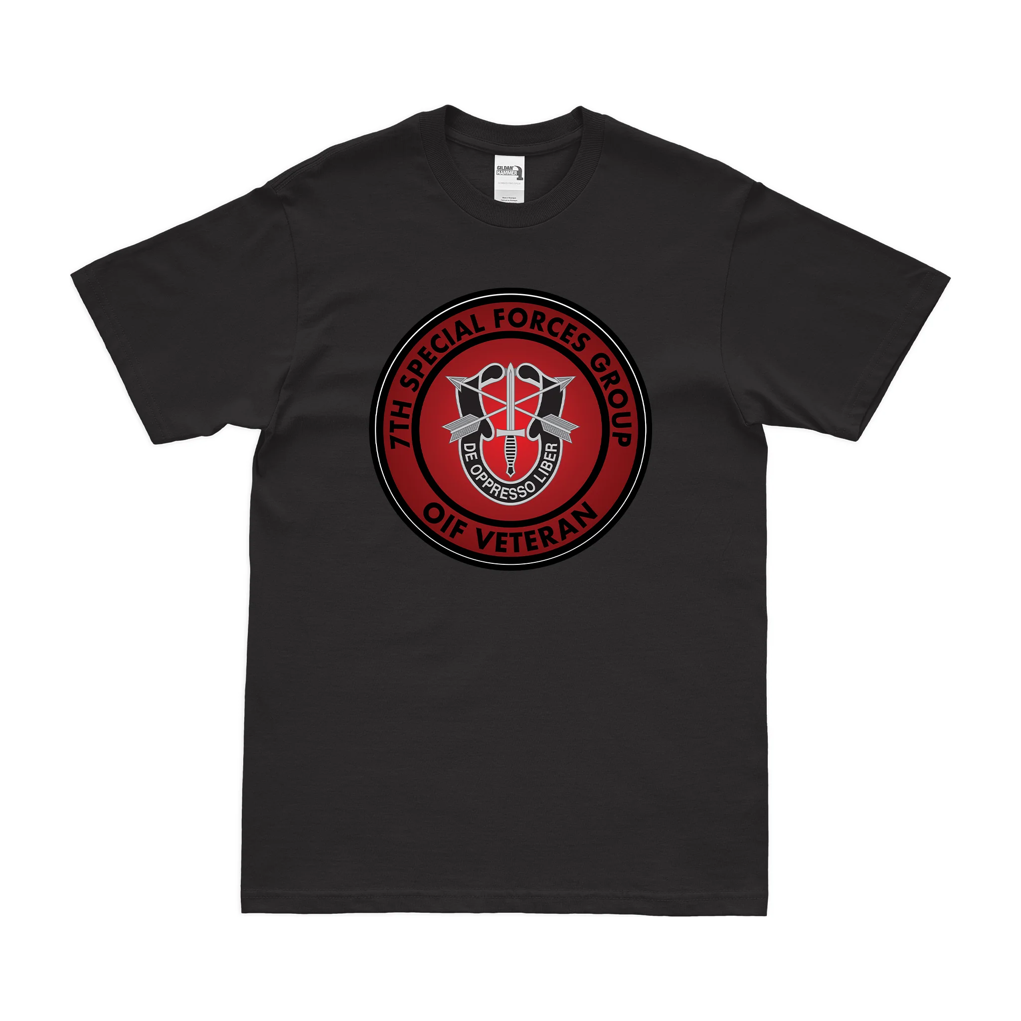 7th Special Forces Group (7th SFG) OIF Veteran T-Shirt