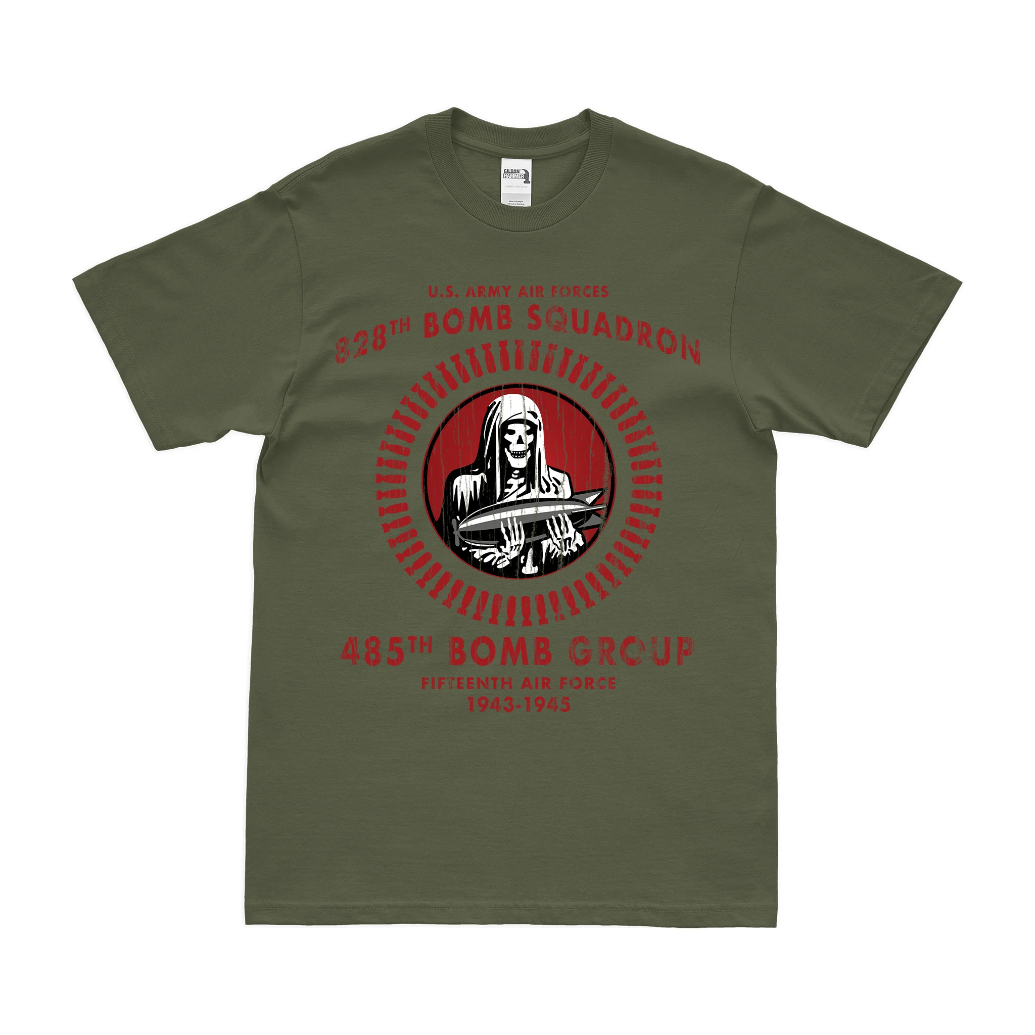 828th Bomb Squadron WW2 Legacy T-Shirt - Image 4