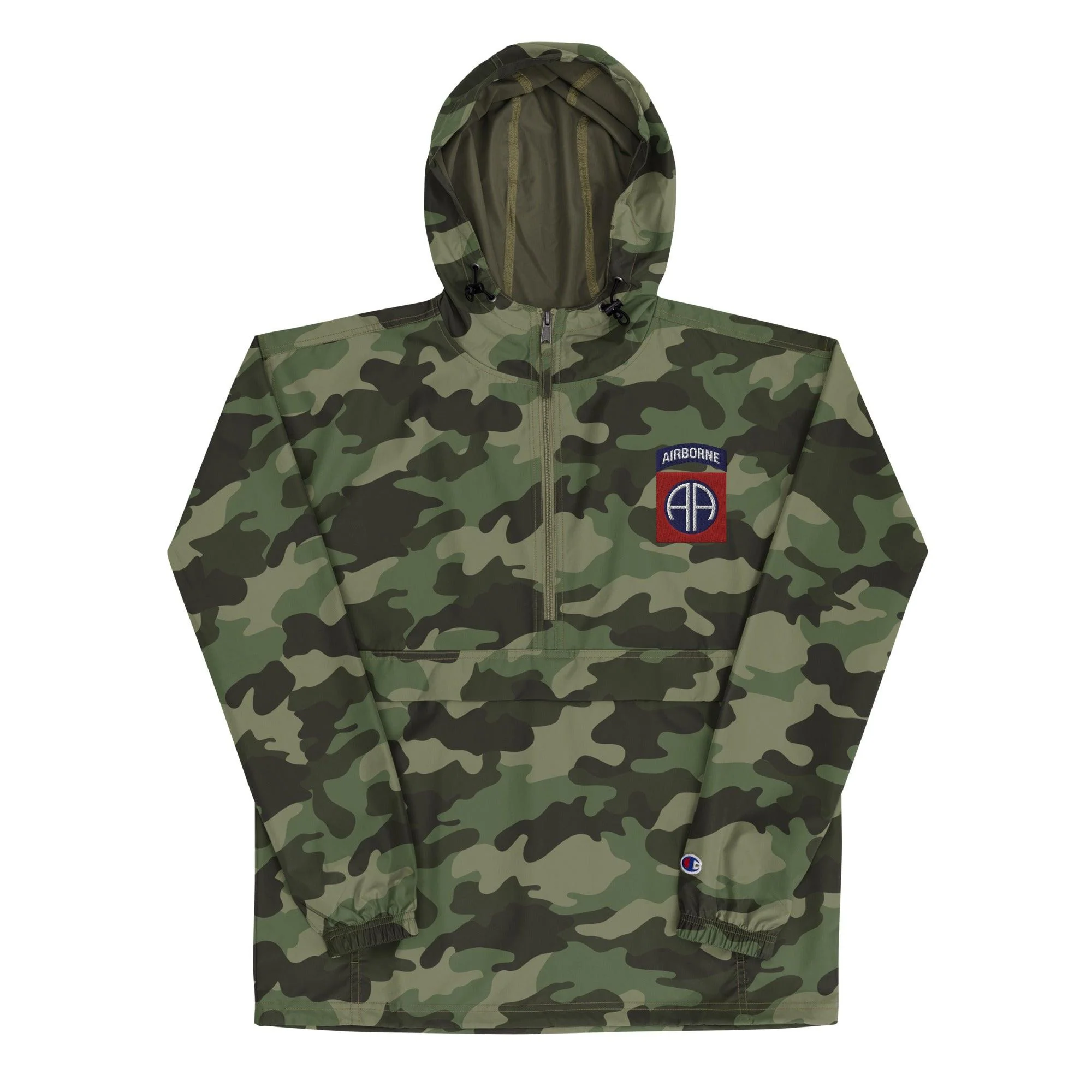 82nd Airborne Division Embroidered Champion® Packable Jacket - Image 6