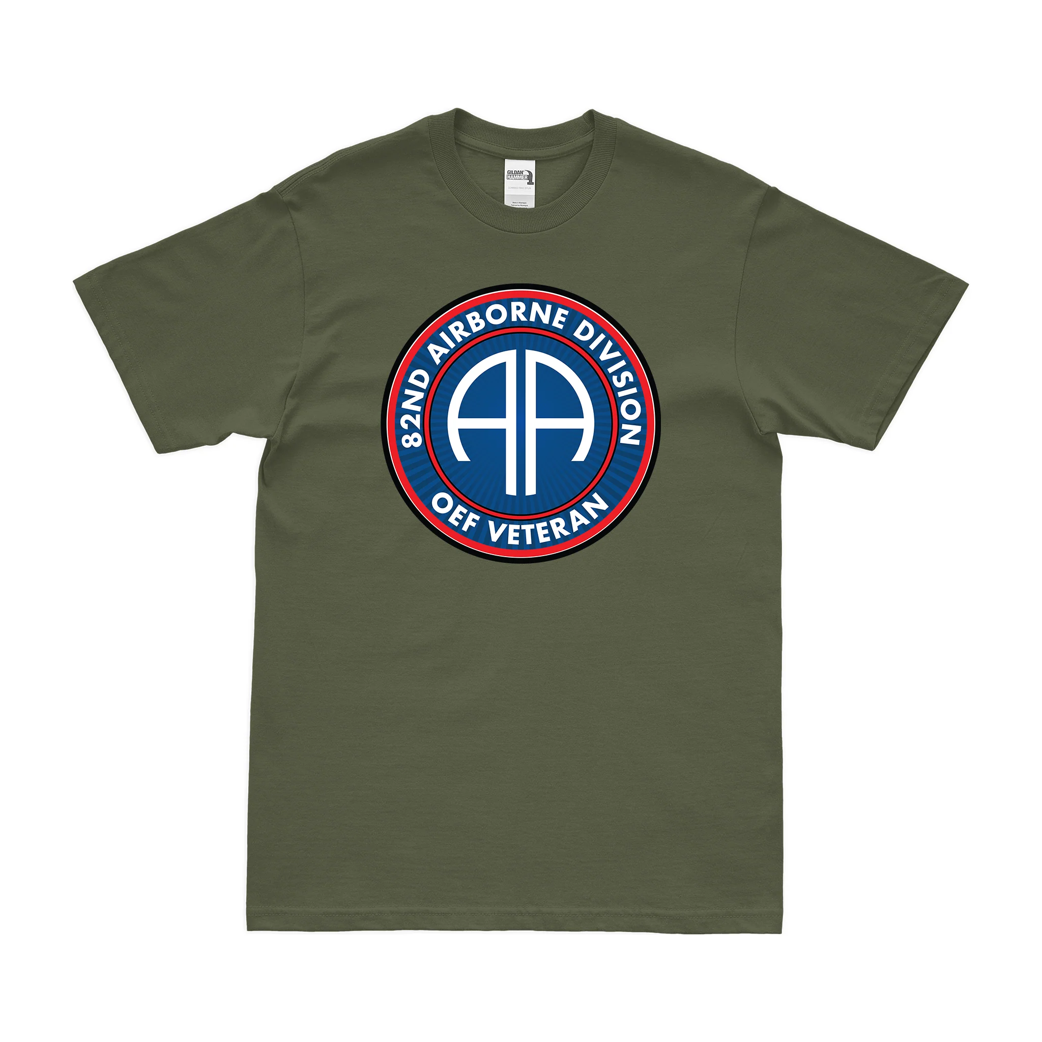 82nd Airborne Division OEF Veteran T-Shirt - Image 2