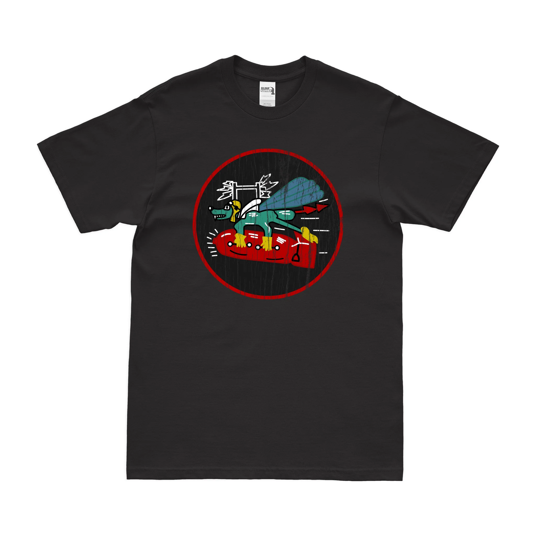 835th Bombardment Squadron WW2 T-Shirt - Image 3