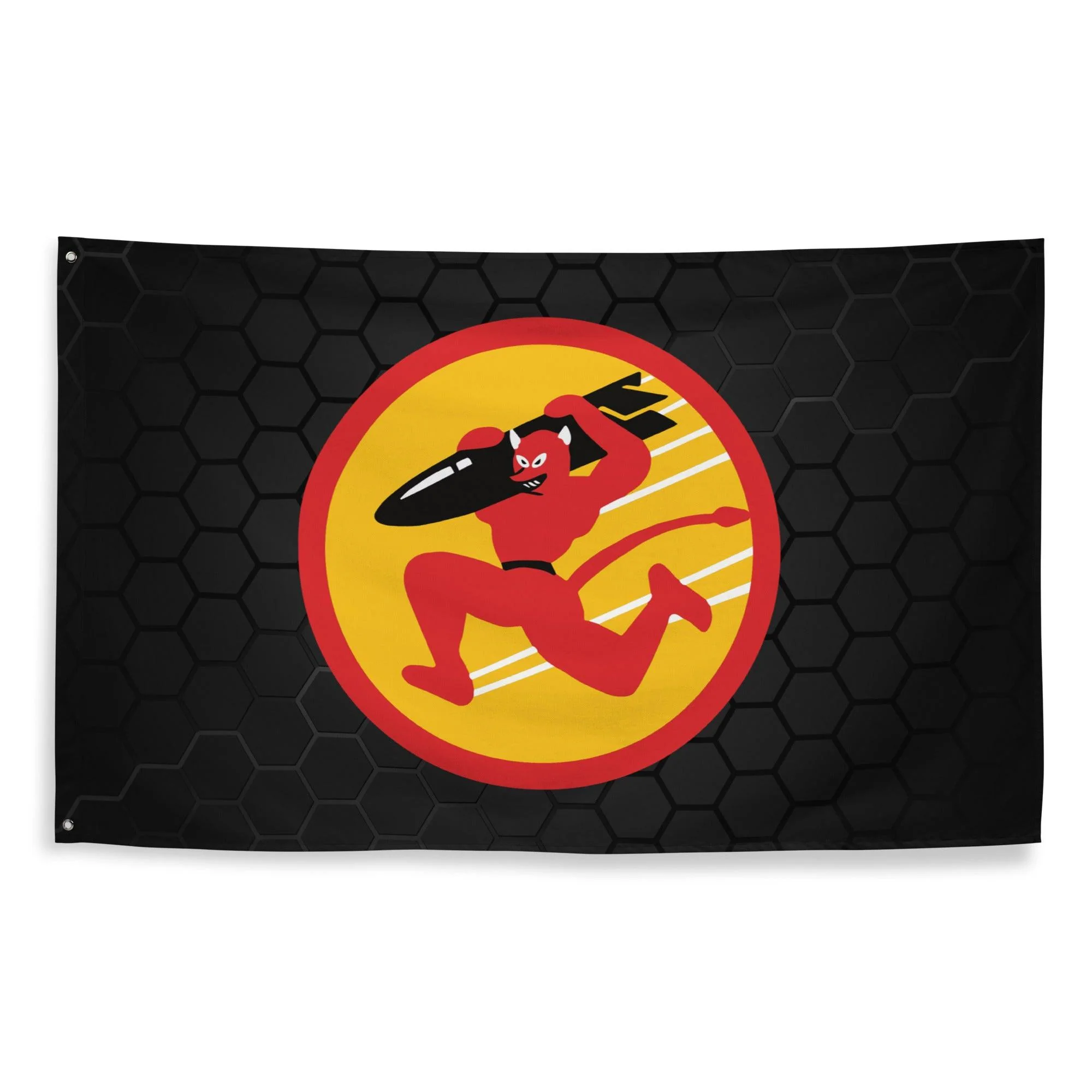 84th Bombardment Squadron WW2 Wall Flag - Image 4
