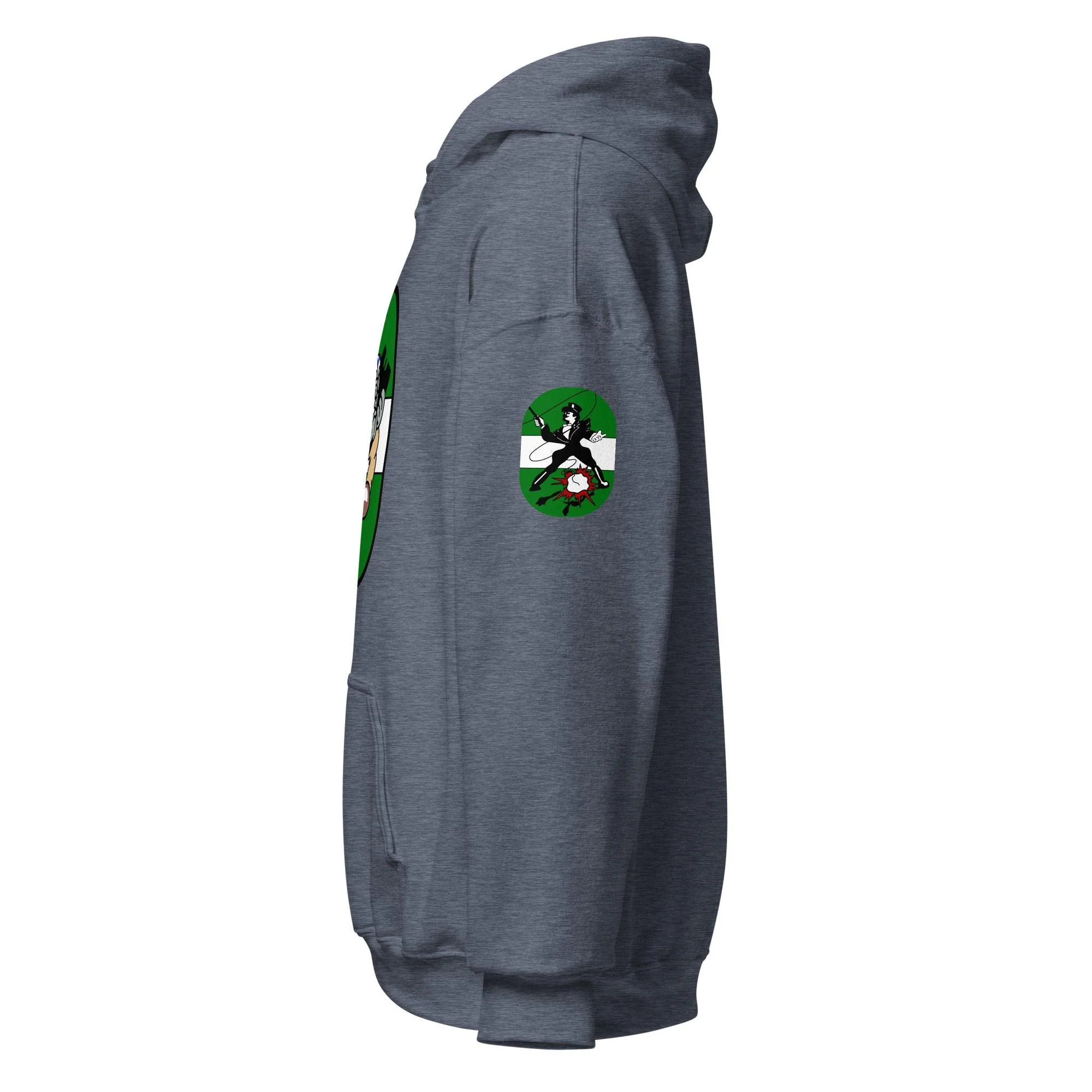 852nd Bomb Squadron 491st Bomb Group WW2 Unisex Hoodie - Image 15