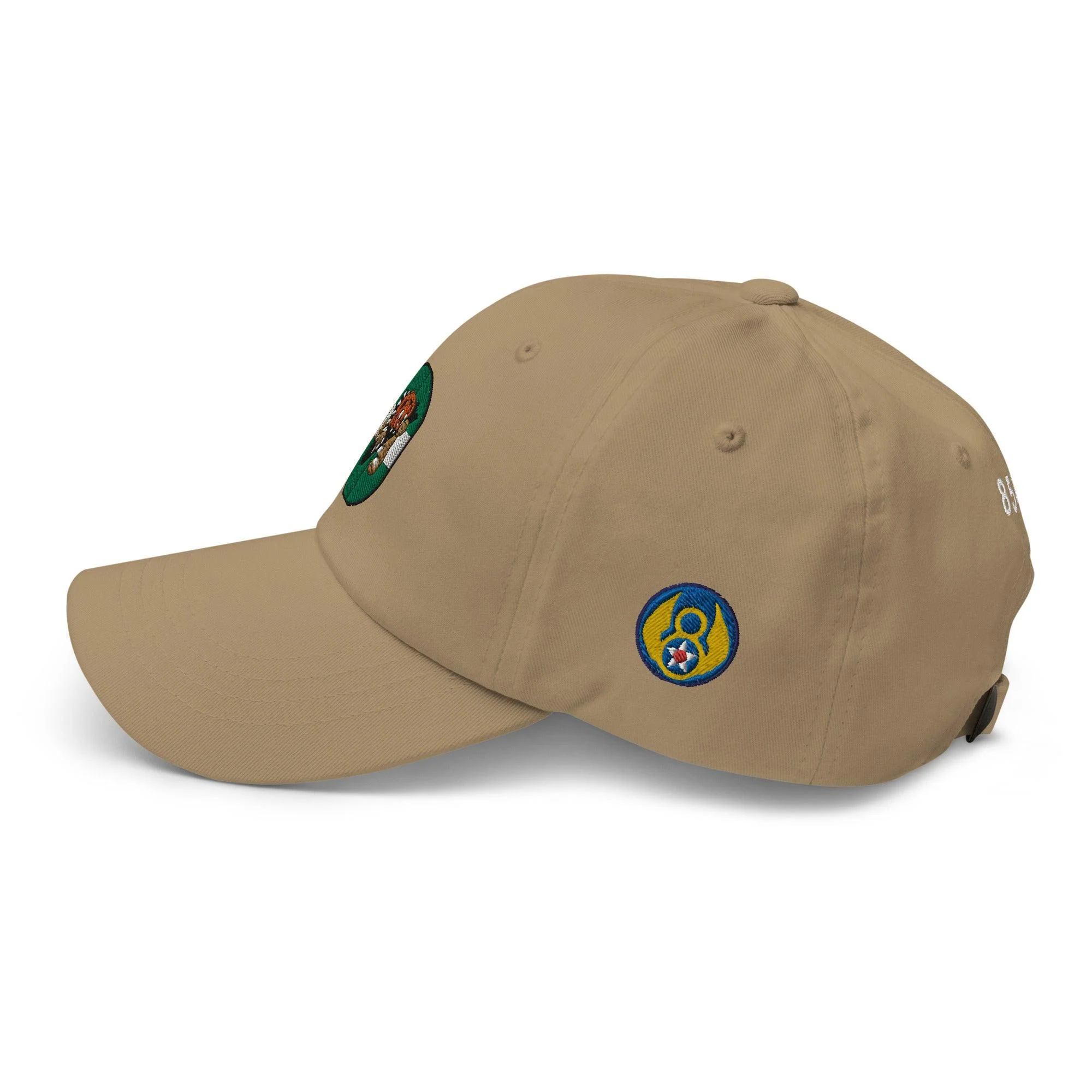 854th Bomb Squadron 491st BG WW2 Embroidered Dad Hat - Image 19