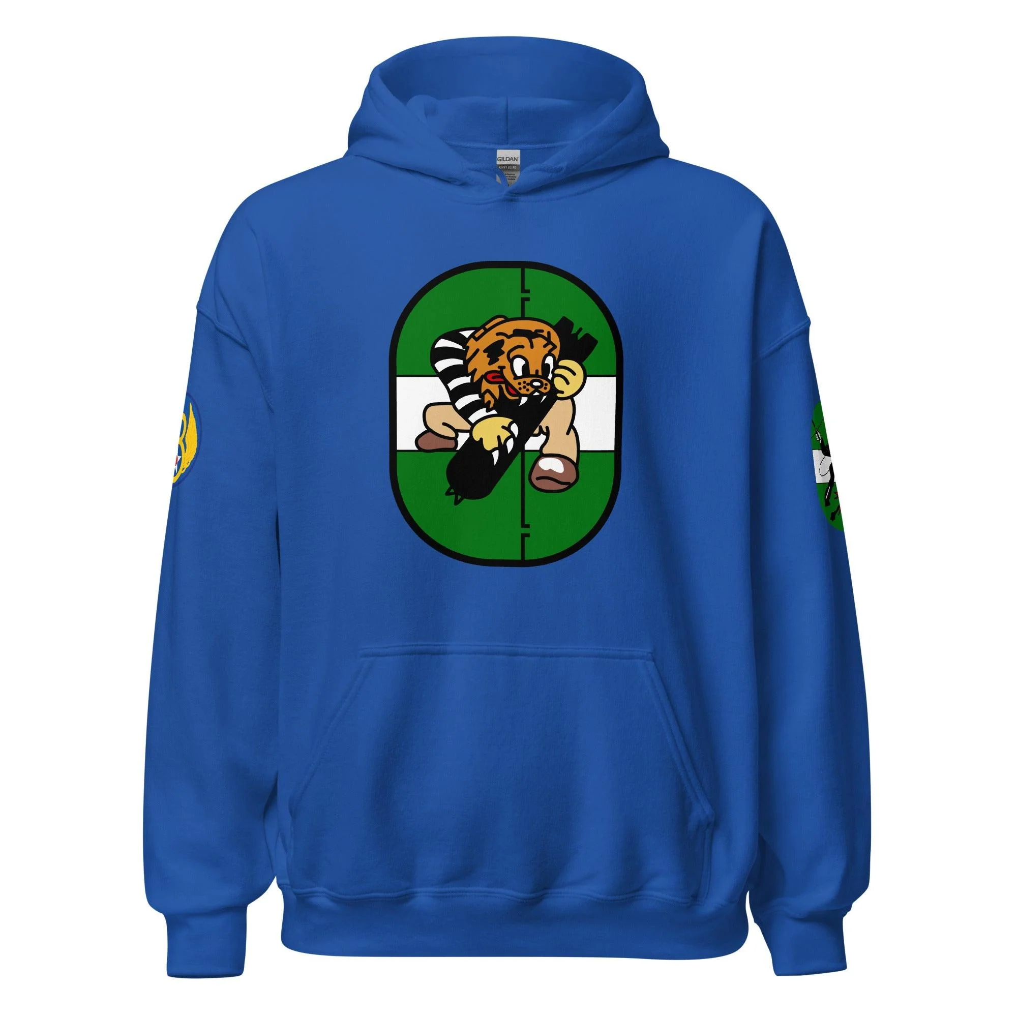 854th Bomb Squadron 491st Bomb Group WW2 Unisex Hoodie - Image 10