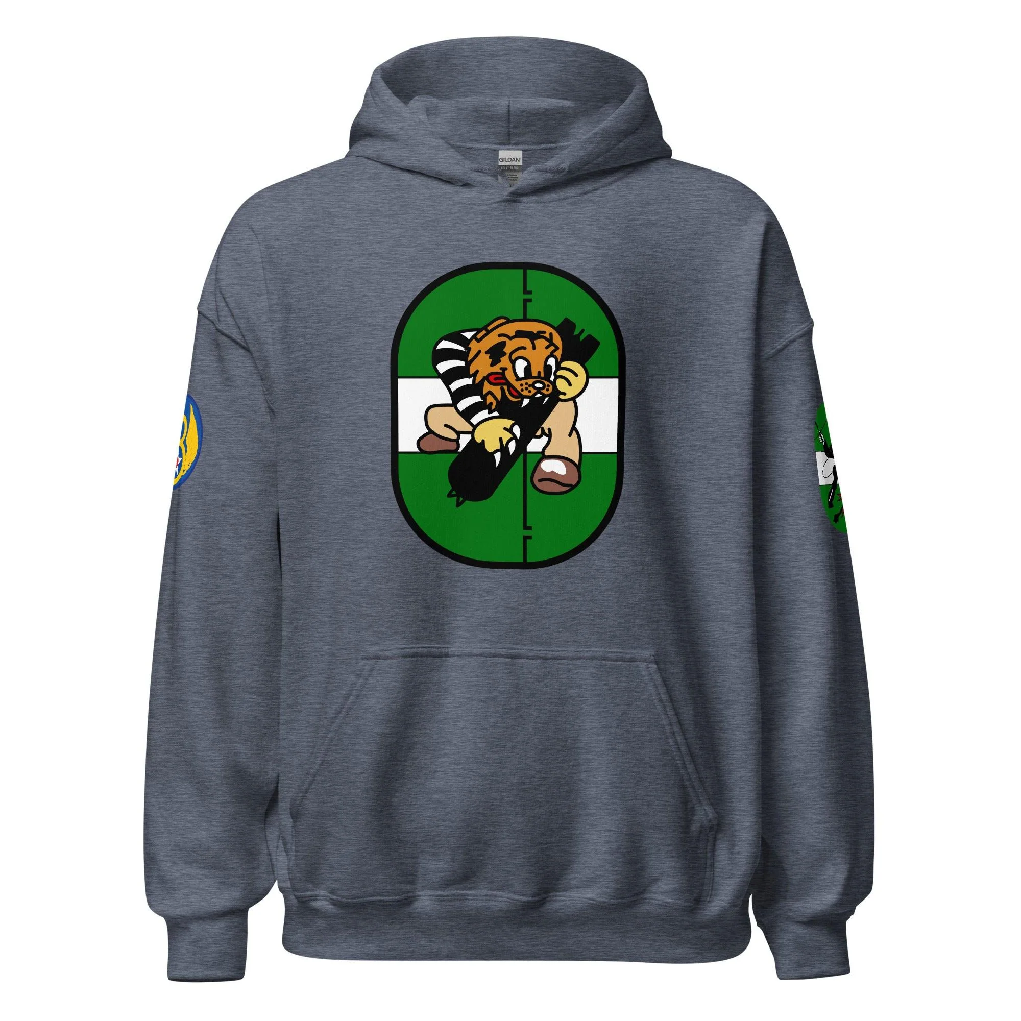 854th Bomb Squadron 491st Bomb Group WW2 Unisex Hoodie - Image 13