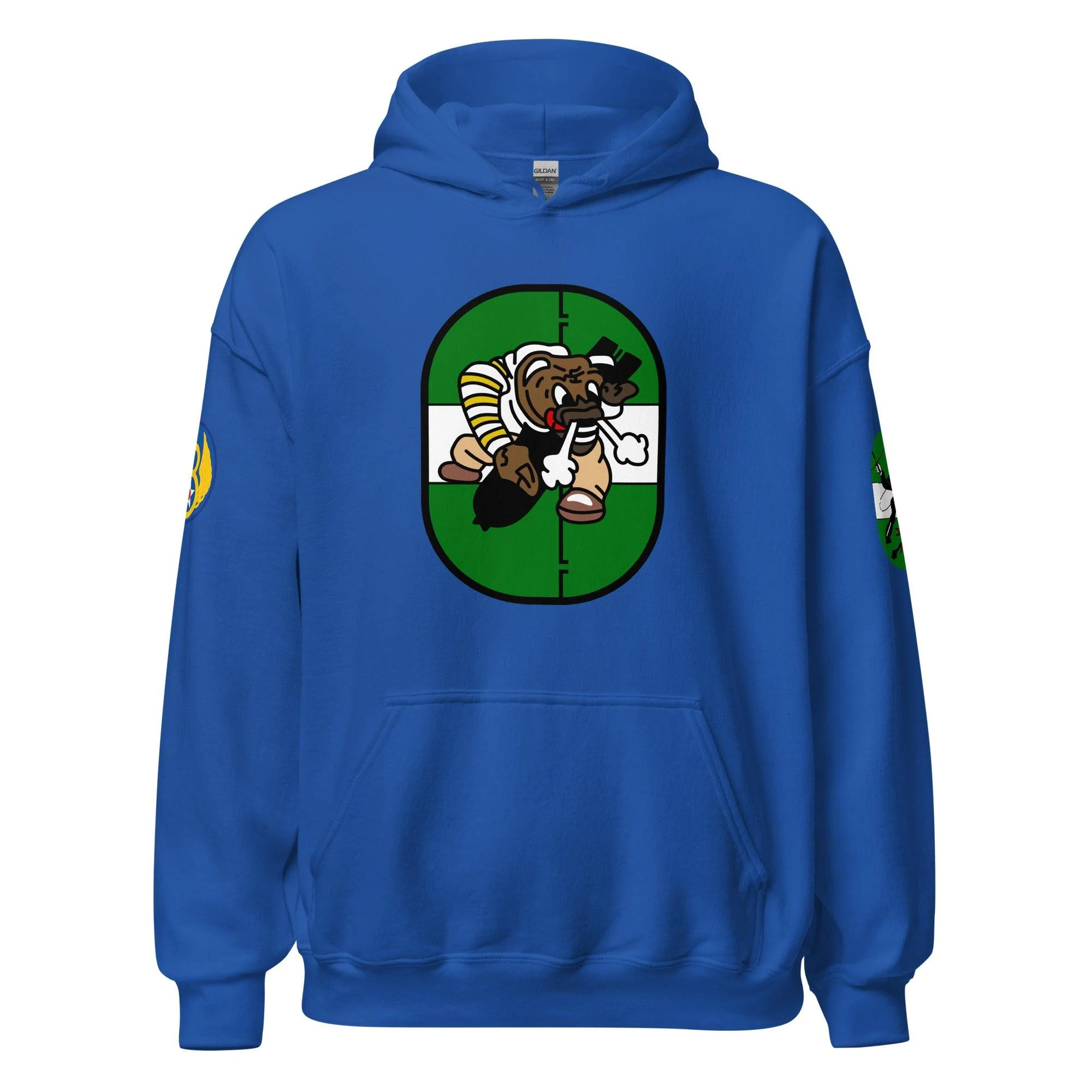 855th Bomb Squadron 491st Bomb Group WW2 Unisex Hoodie - Image 10