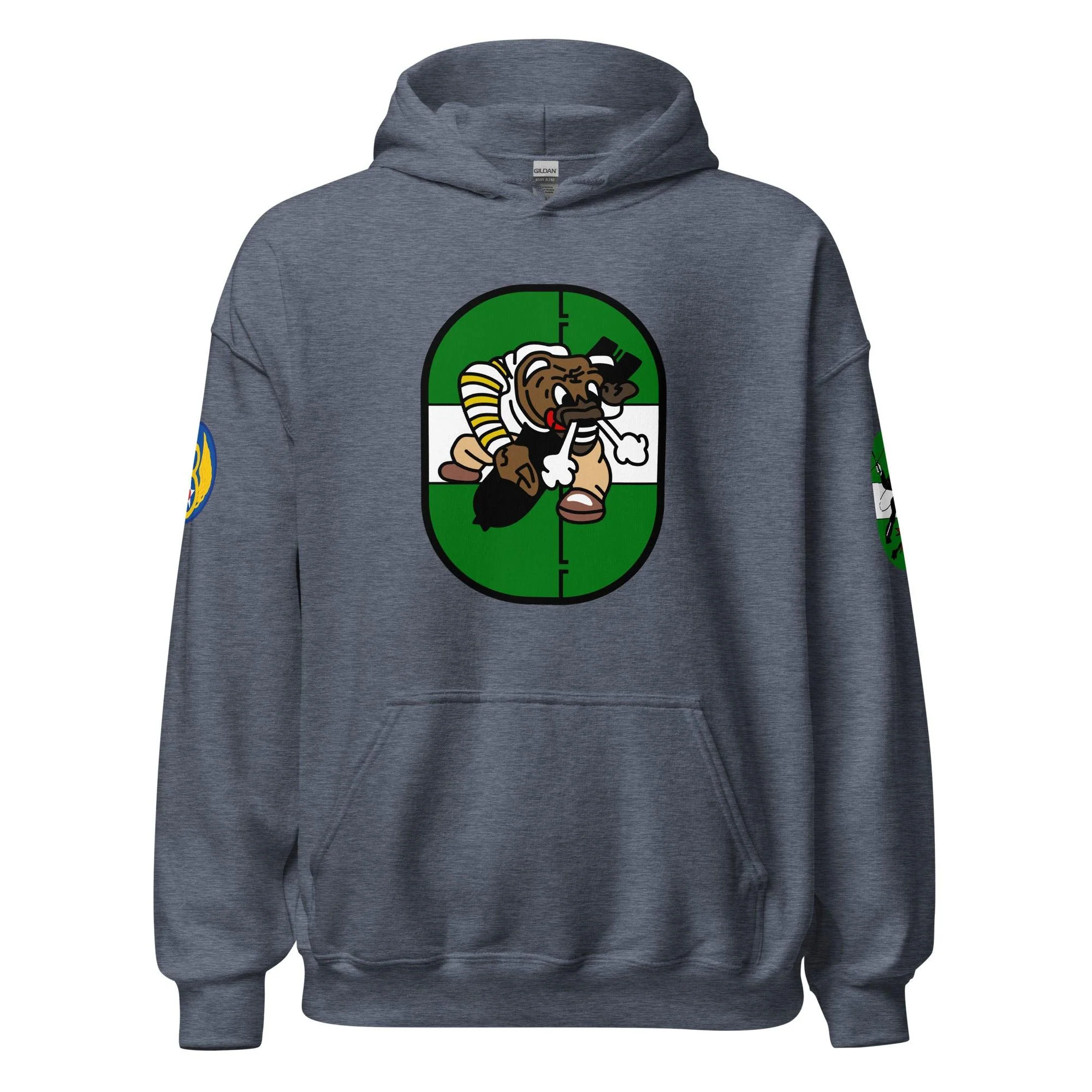 855th Bomb Squadron 491st Bomb Group WW2 Unisex Hoodie - Image 13