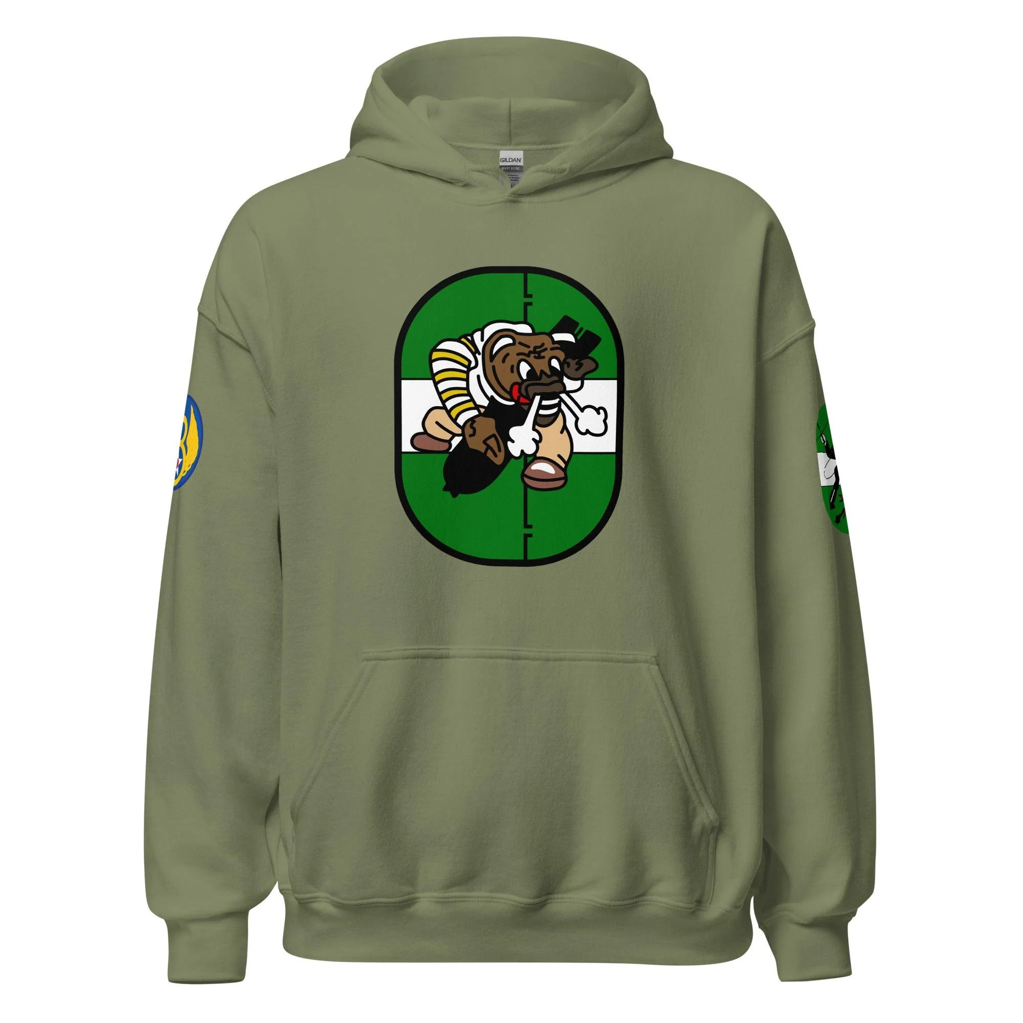 855th Bomb Squadron 491st Bomb Group WW2 Unisex Hoodie - Image 16