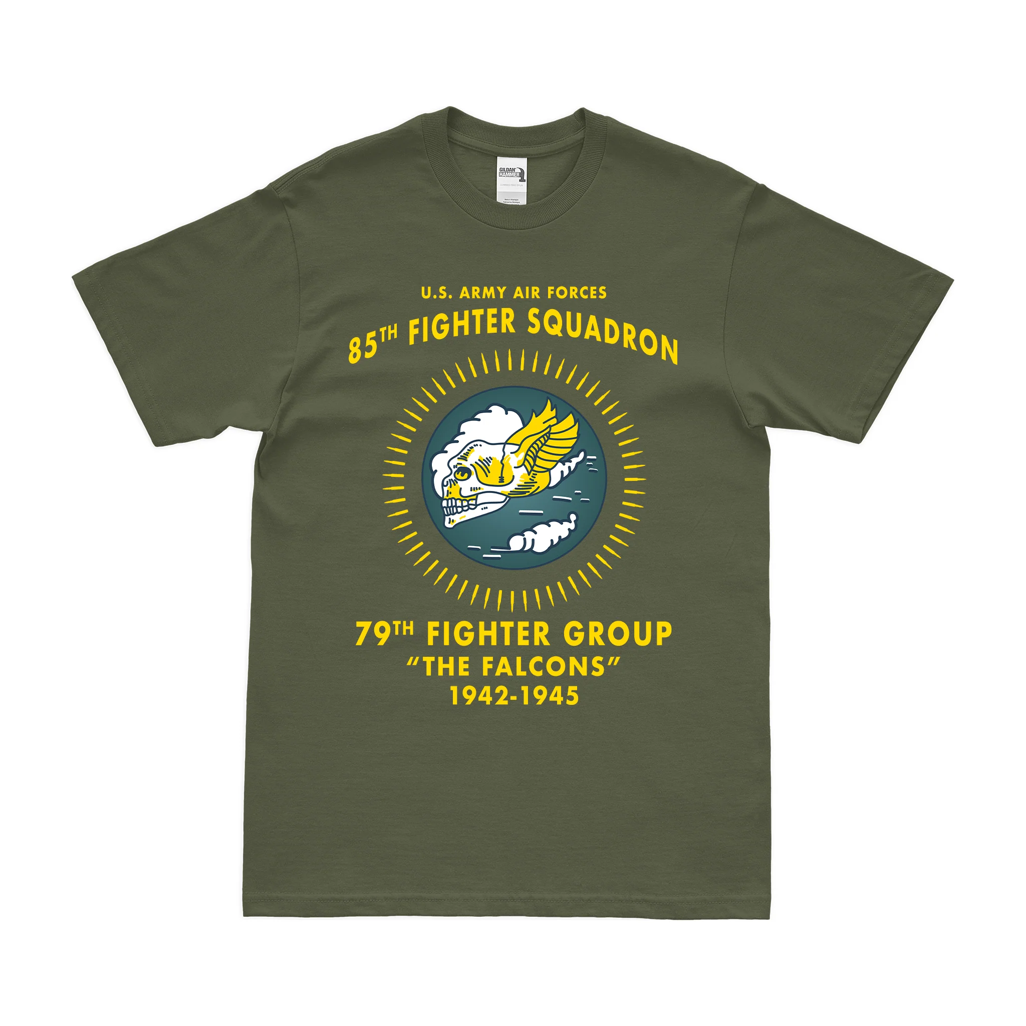 85th Fighter Squadron WW2 Tribute Legacy T-Shirt - Image 2
