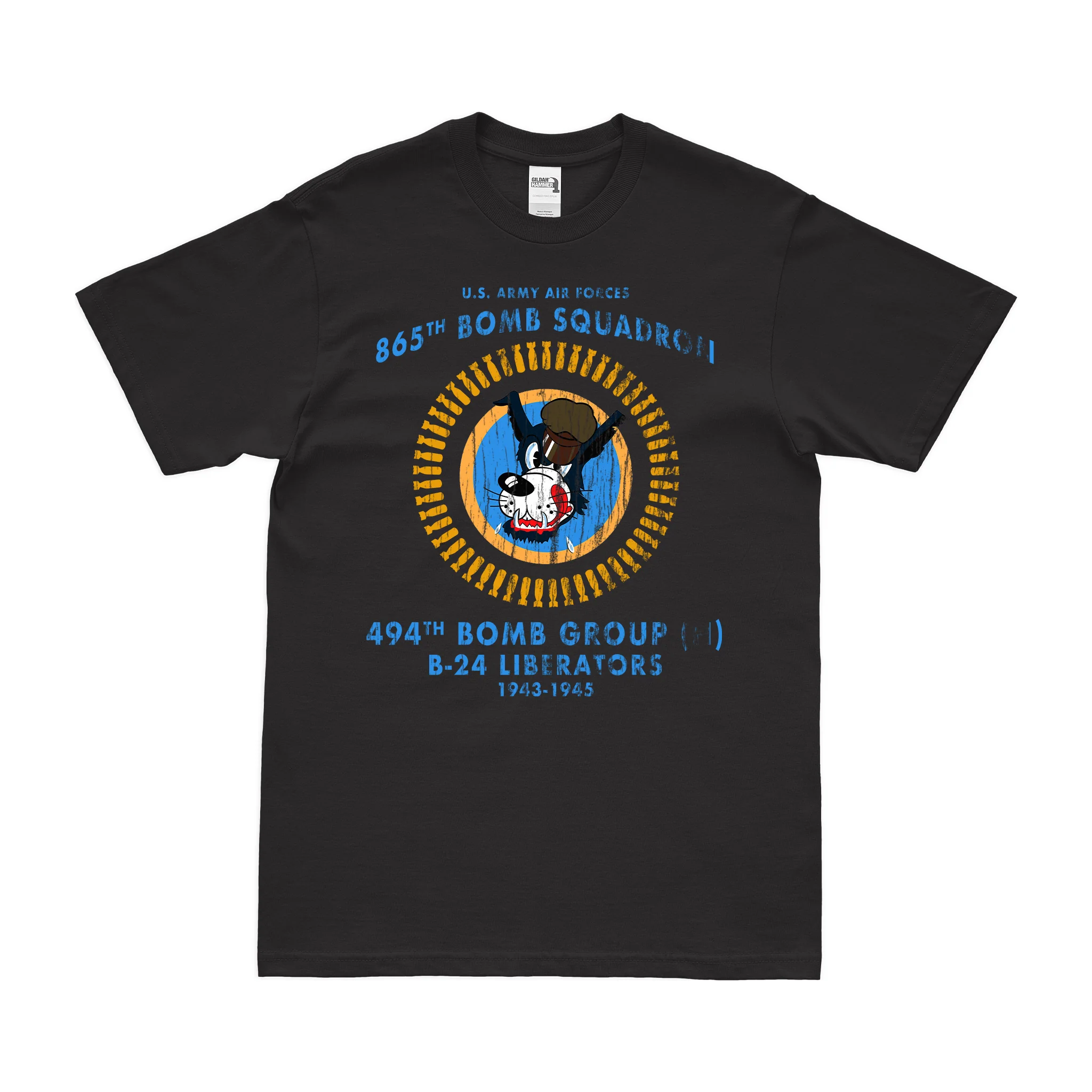 865th Bomb Squadron WW2 Legacy T-Shirt - Image 3