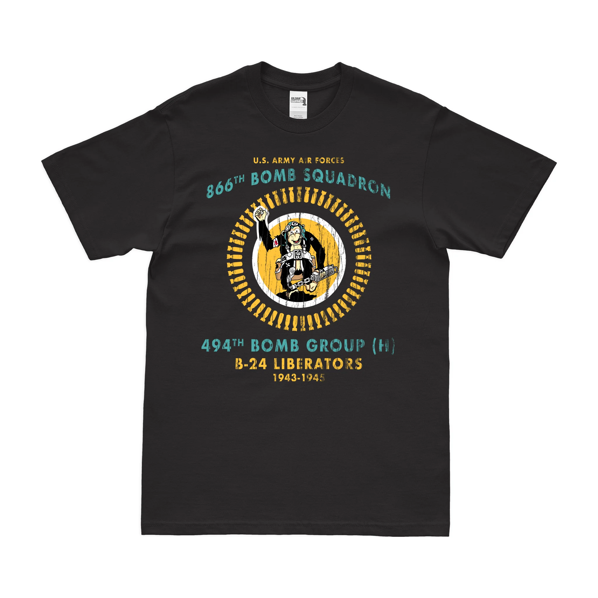 866th Bomb Squadron WW2 Legacy T-Shirt - Image 3