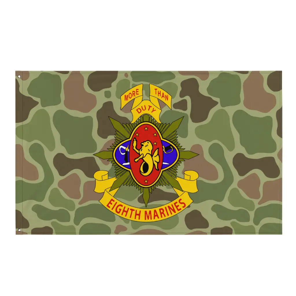 8th Marine Regiment Frogskin Camo Flag