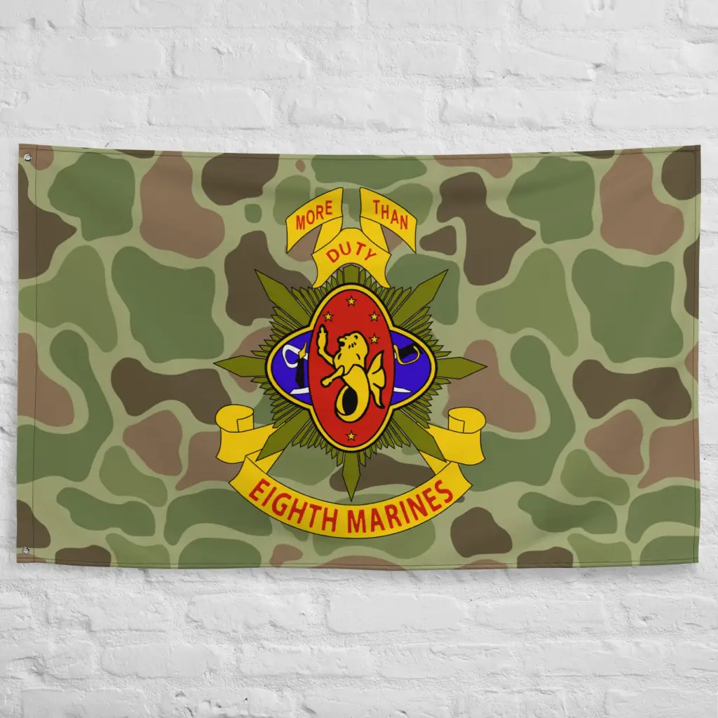 8th Marine Regiment Frogskin Camo Flag - Image 5