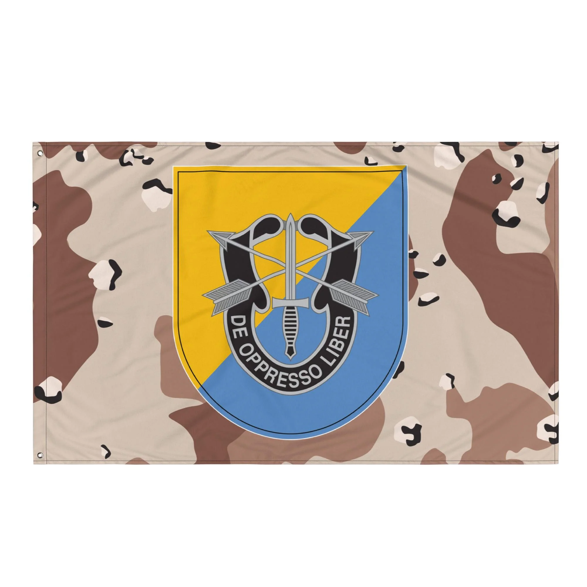 8th SFG (A) Chocolate Chip Camo Flag - Image 4