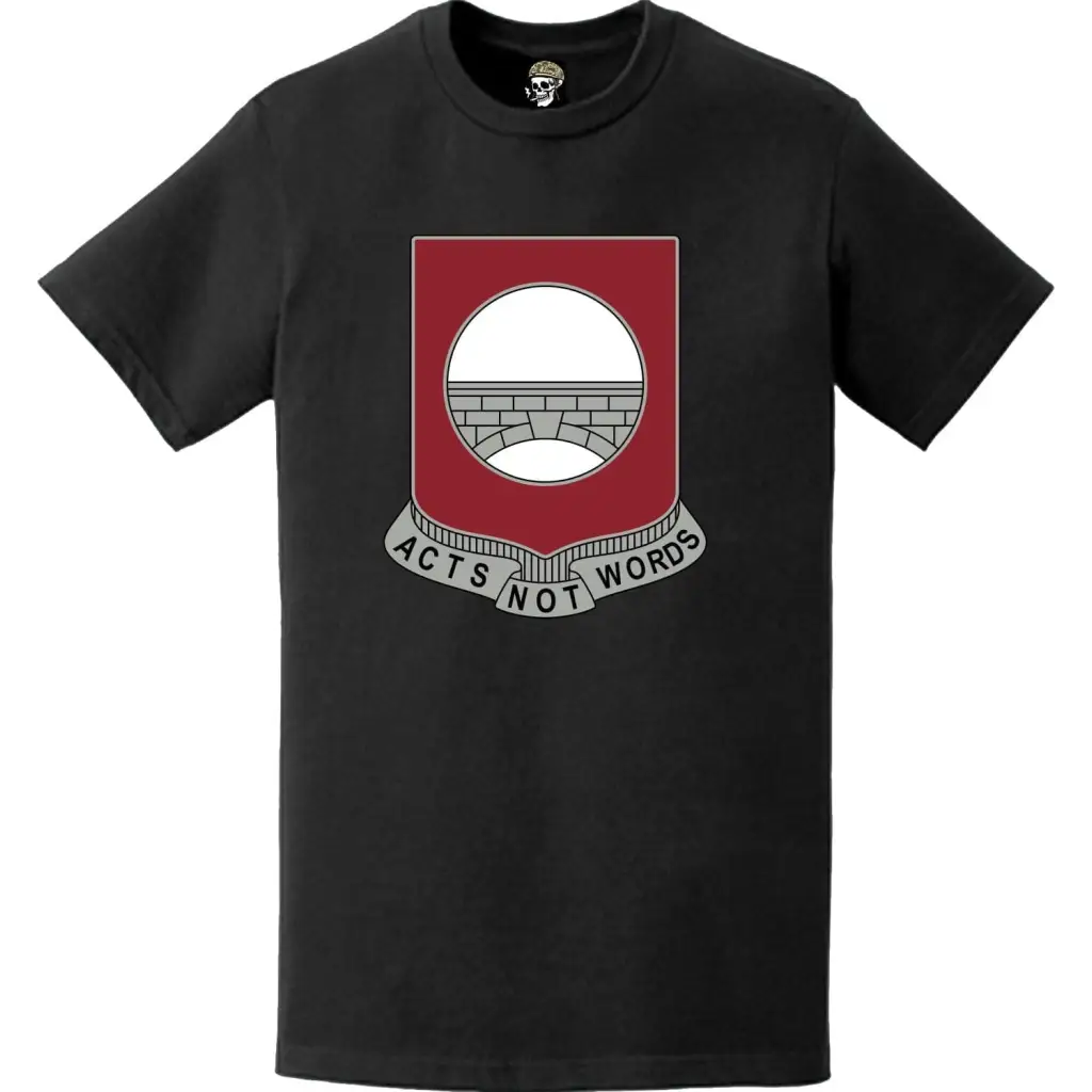 91st Engineer Battalion Logo Emblem T-Shirt