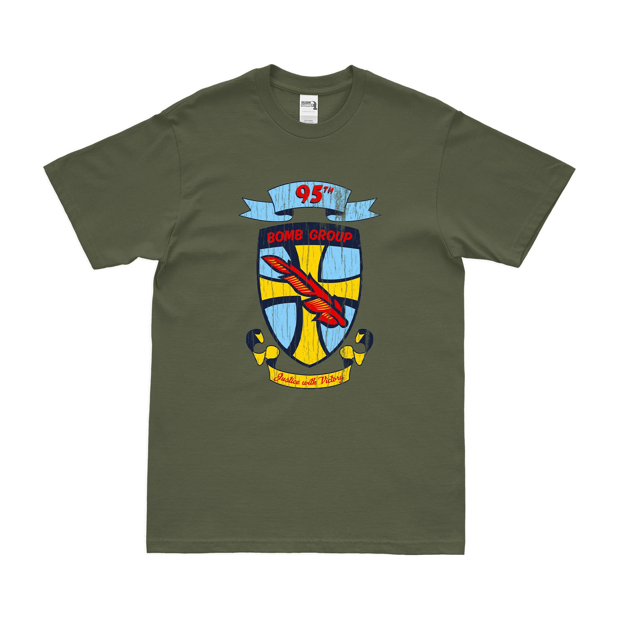 95th Bombardment Group USAAF WW2 T-Shirt - Image 4