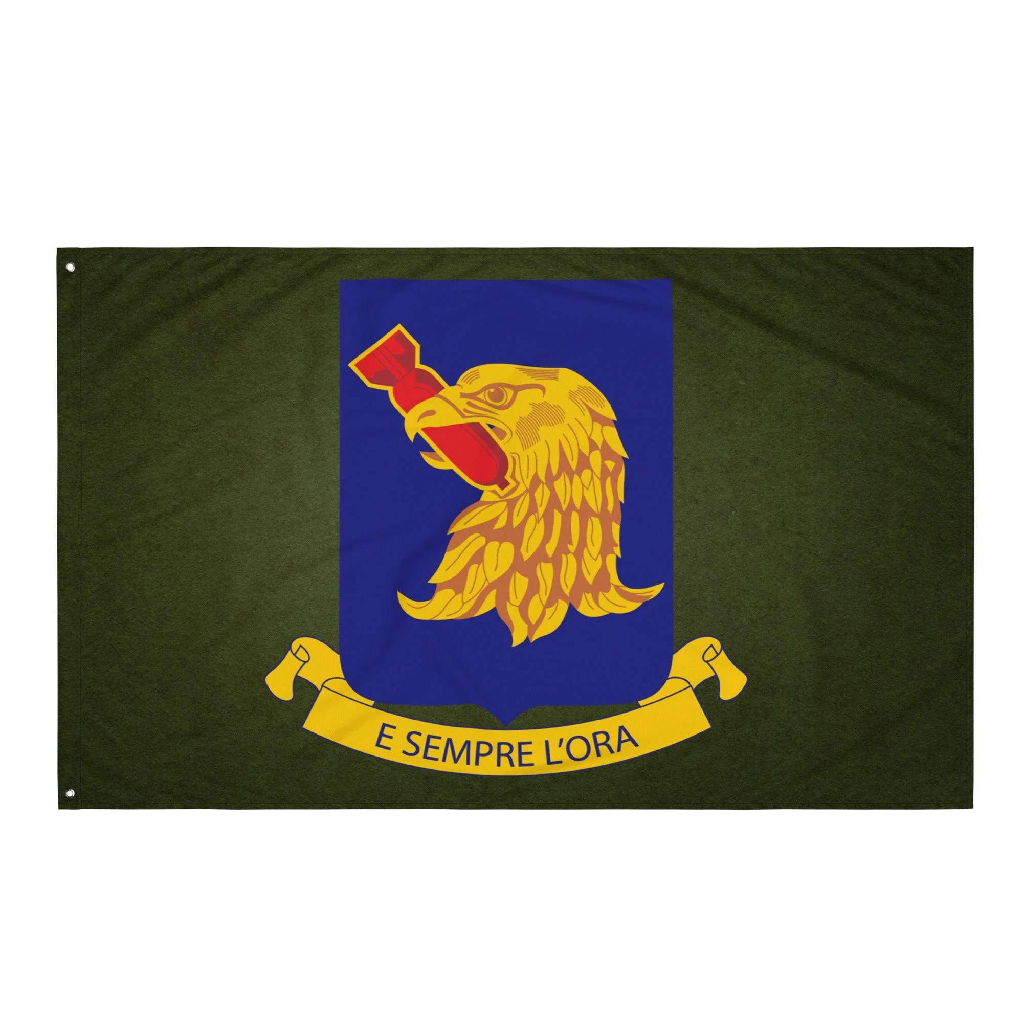 96th Bomb Group (Heavy) WW2 Military Green Flag