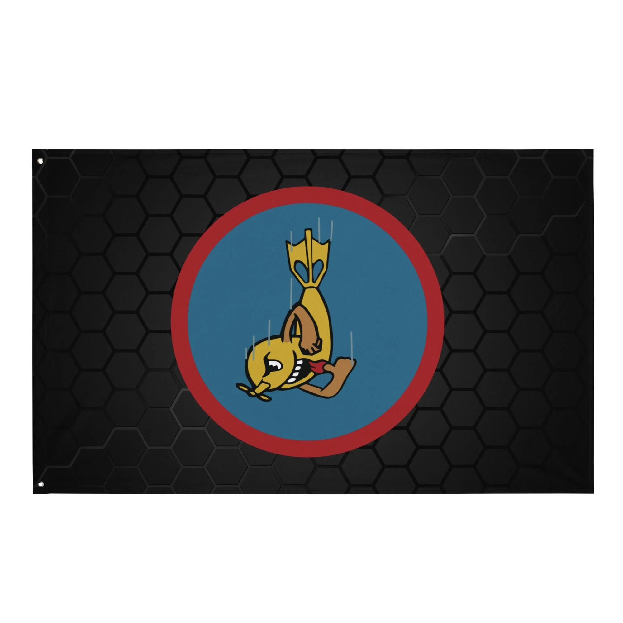 98th Bombardment Squadron WW2 Wall Flag - Image 3