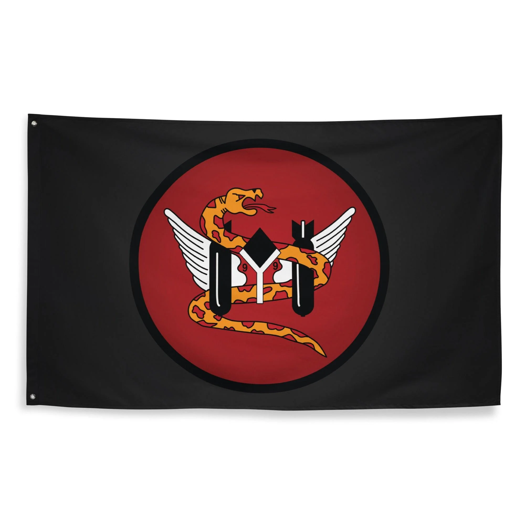 99th Bomb Group (Heavy) WW2 Black Flag - Image 2