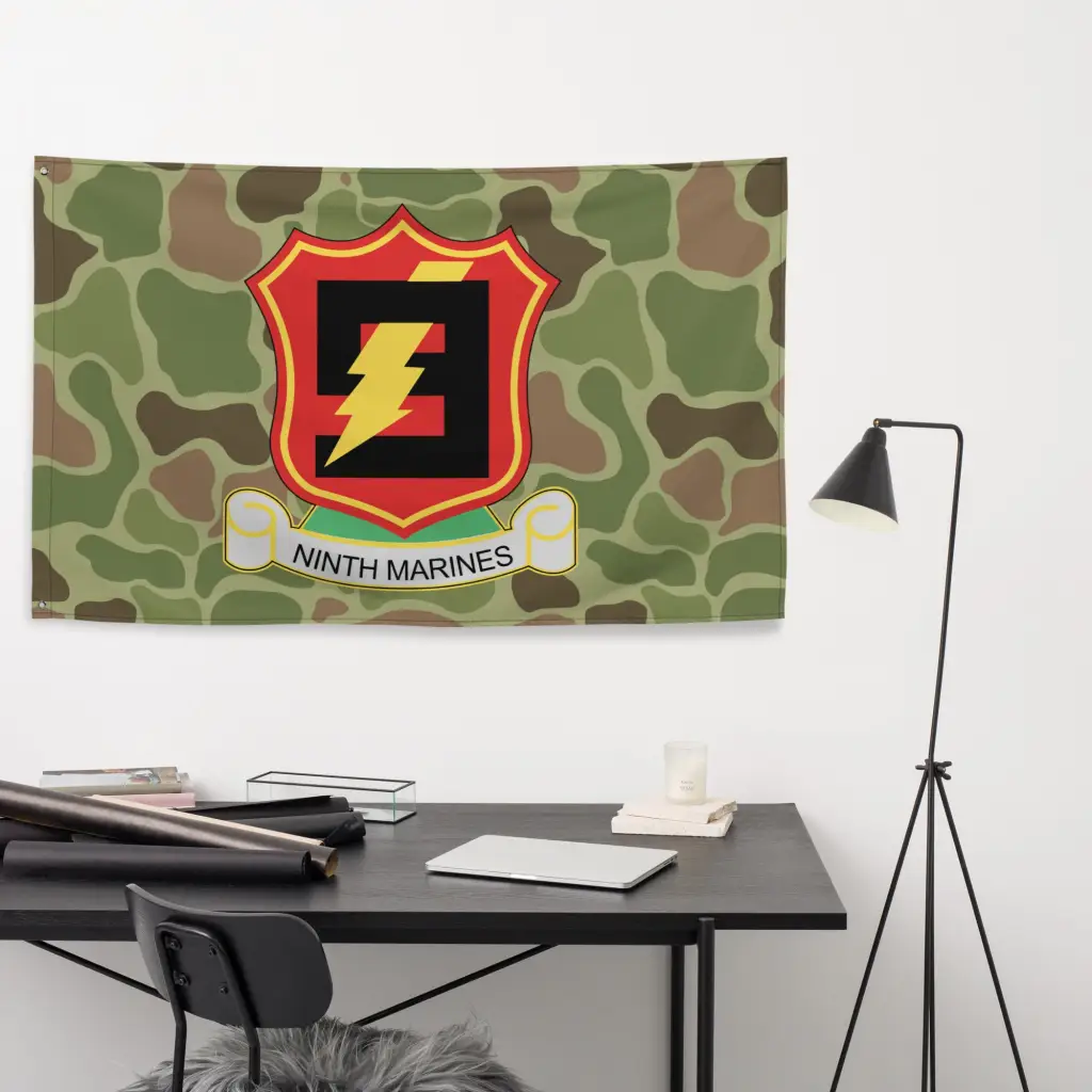 9th Marine Regiment Frogskin Camo Flag - Image 4
