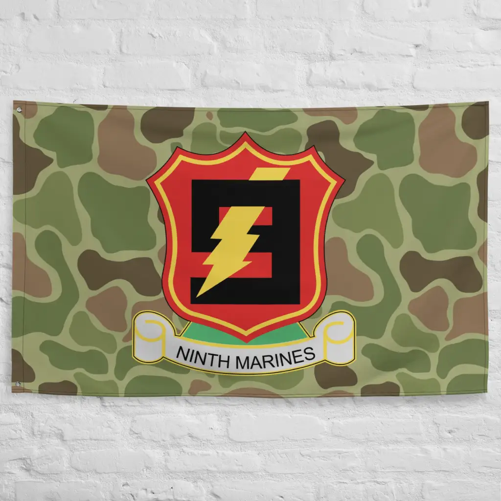 9th Marine Regiment Frogskin Camo Flag - Image 5