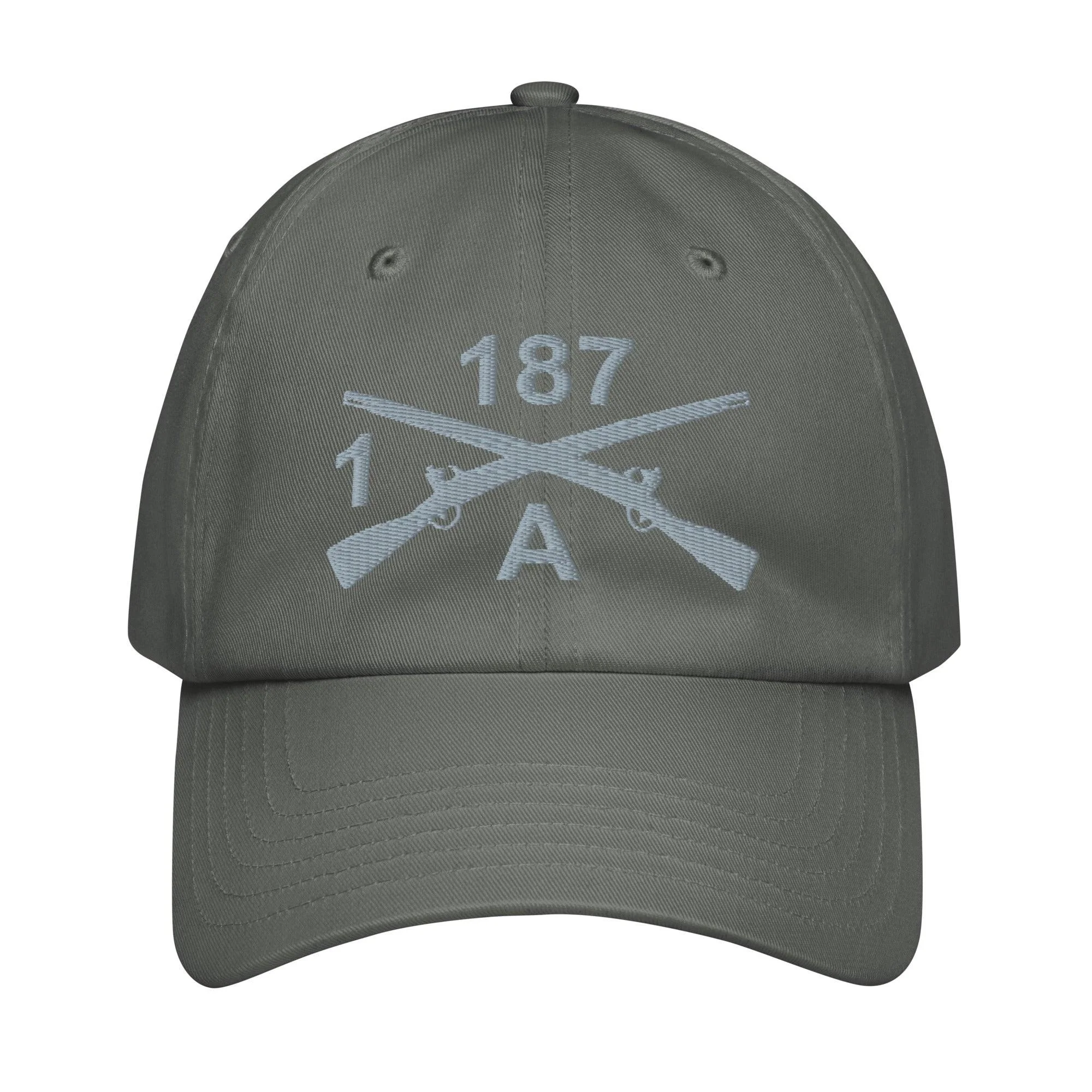 A Co. 1-187 Infantry Embroidered Under Armour® Dad Hat - Image 9