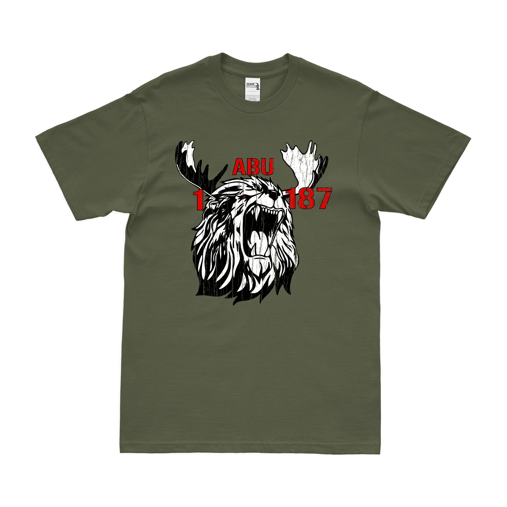 A Co 'Abu', 1-187 IN, 3BCT, 101 ABN (AASLT) T-Shirt - Image 4