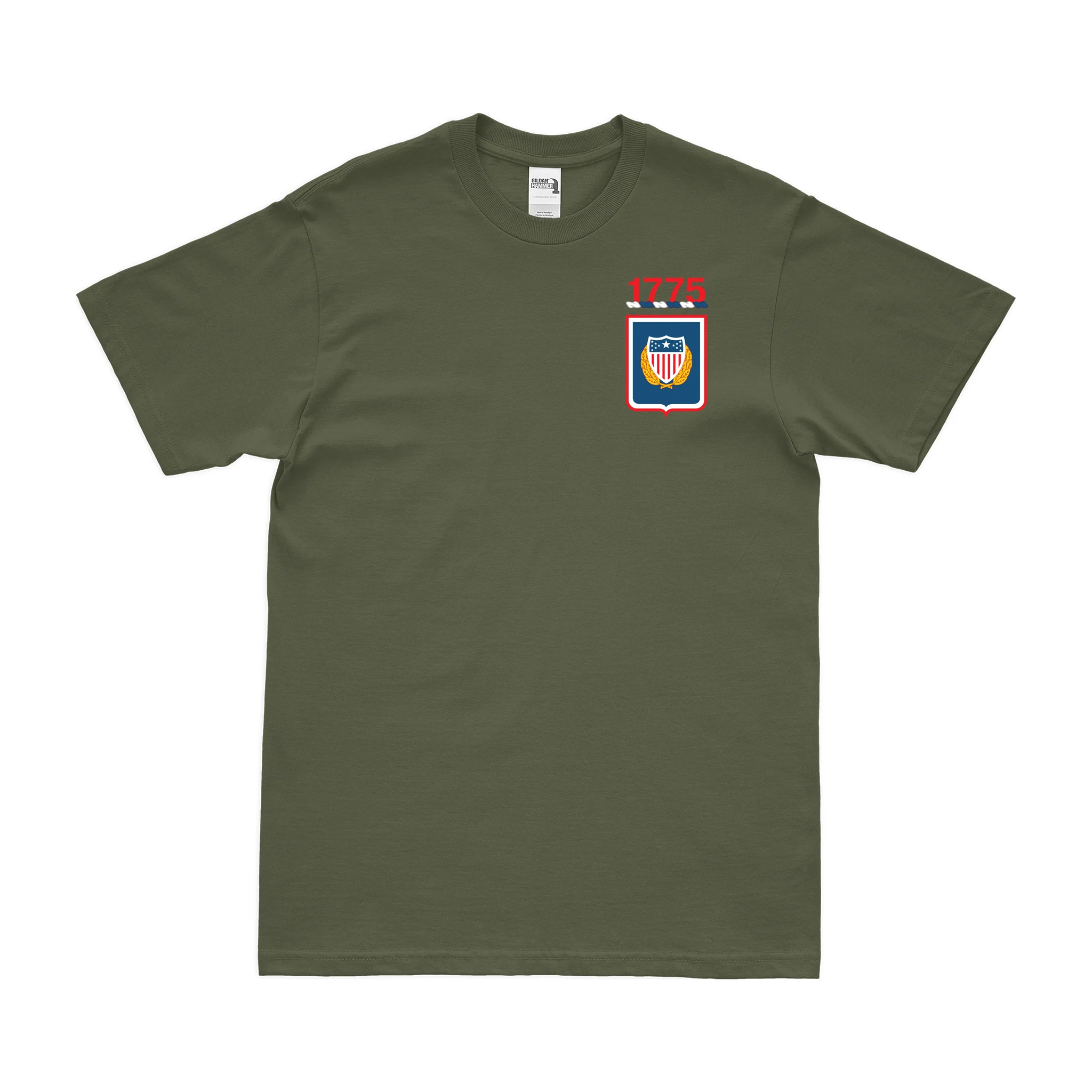 Adjutant General's Corps Left Chest Emblem T-Shirt - Image 2