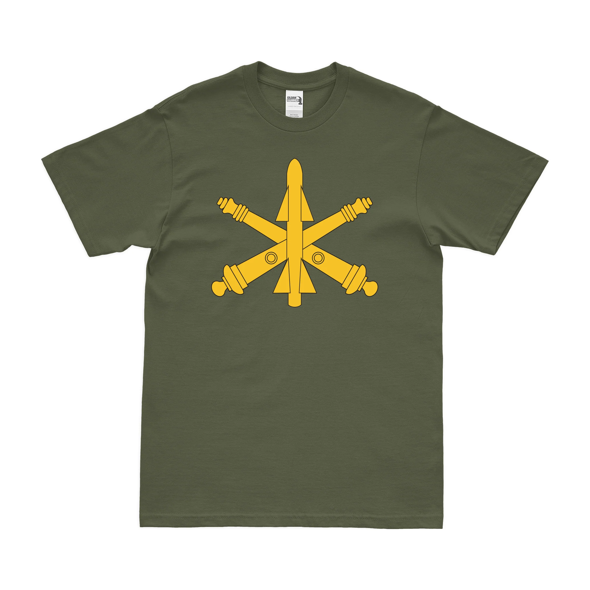 Air Defense Artillery ADA Emblem T-Shirt - Image 2